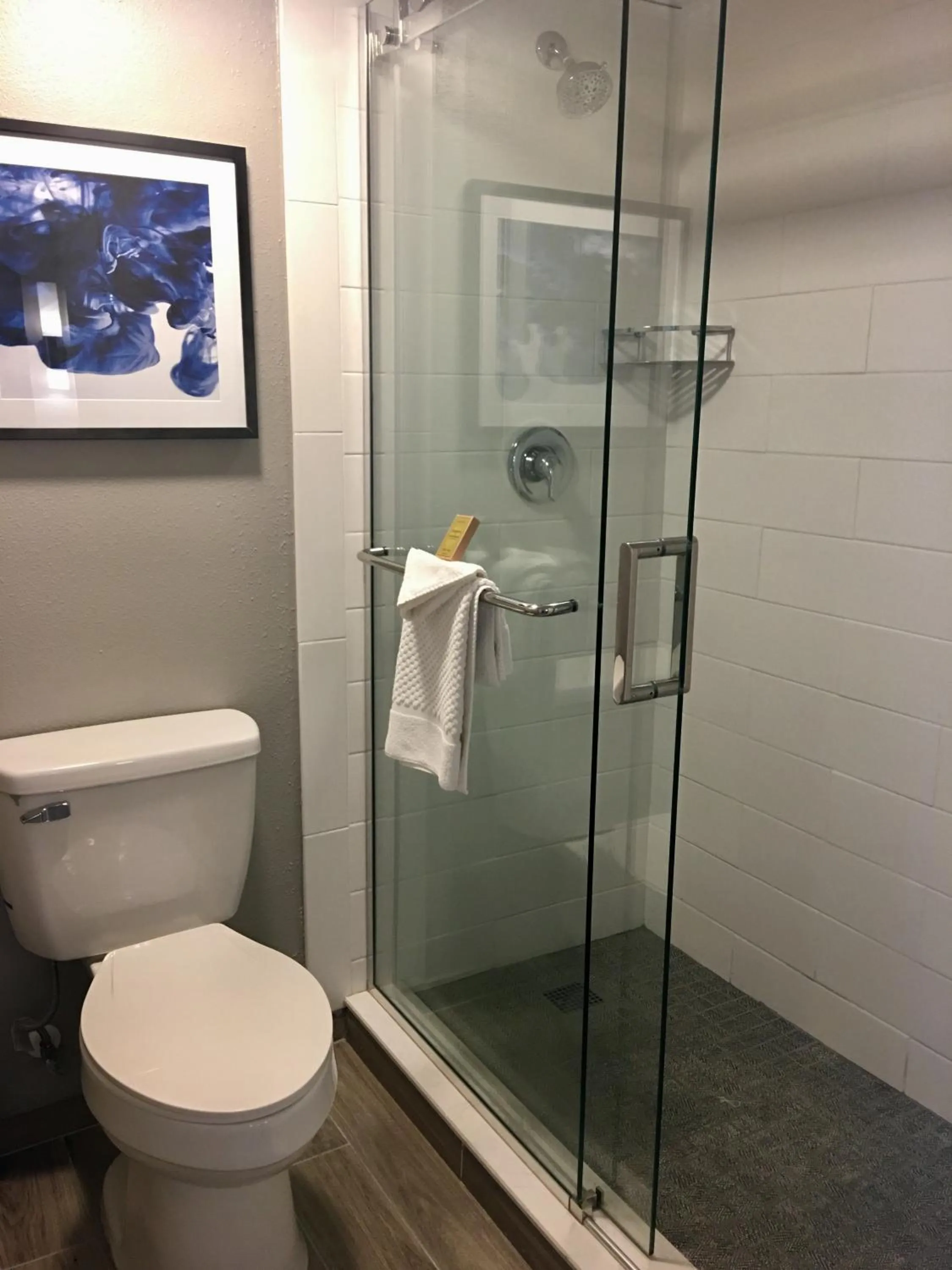 Shower in DoubleTree Suites by Hilton Melbourne Beach Oceanfront