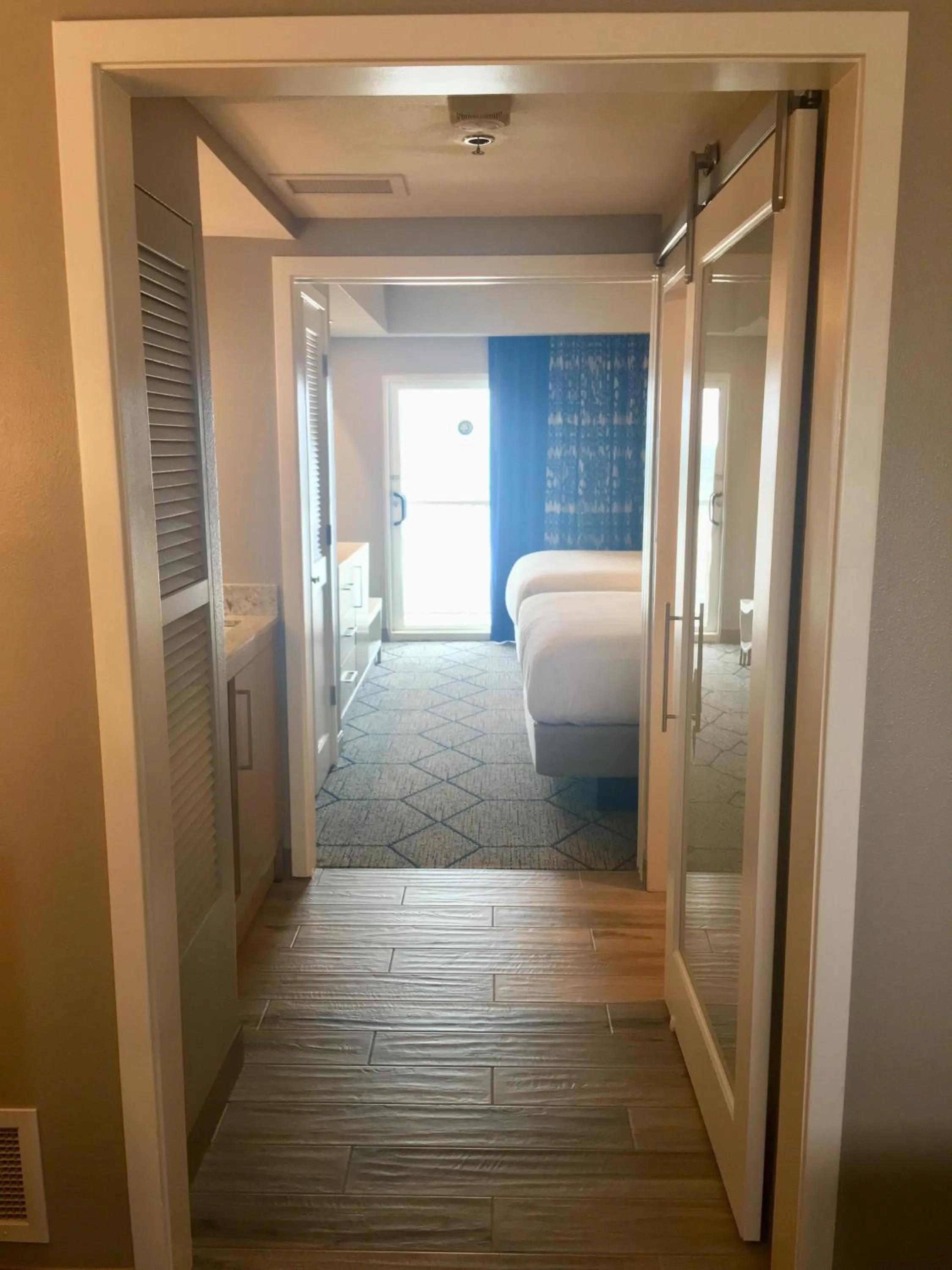 Bed in DoubleTree Suites by Hilton Melbourne Beach Oceanfront