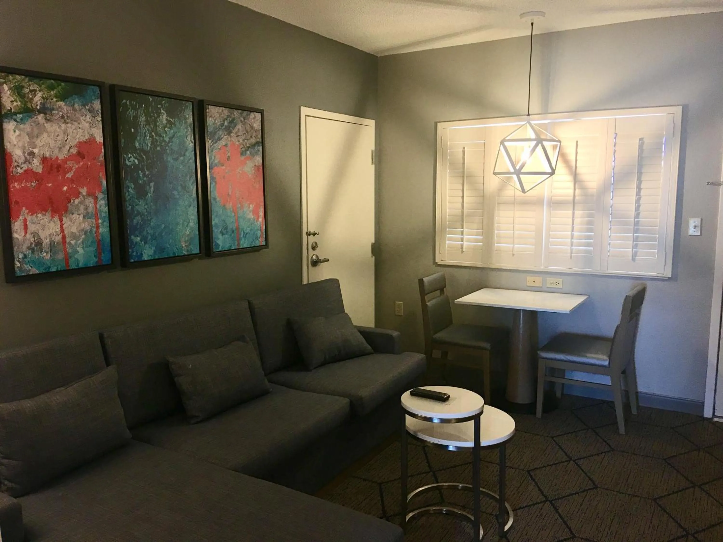 Living room in DoubleTree Suites by Hilton Melbourne Beach Oceanfront