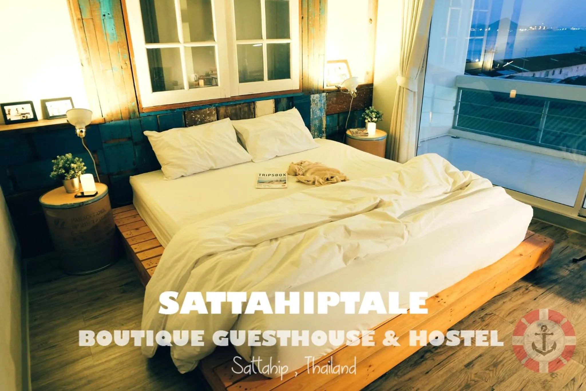 Bed in Sattahiptale Boutique Guesthouse & Hostel