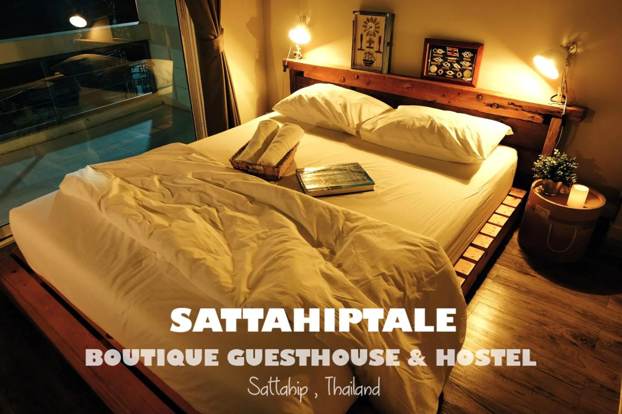 Photo of the whole room, Bed in Sattahiptale Boutique Guesthouse & Hostel