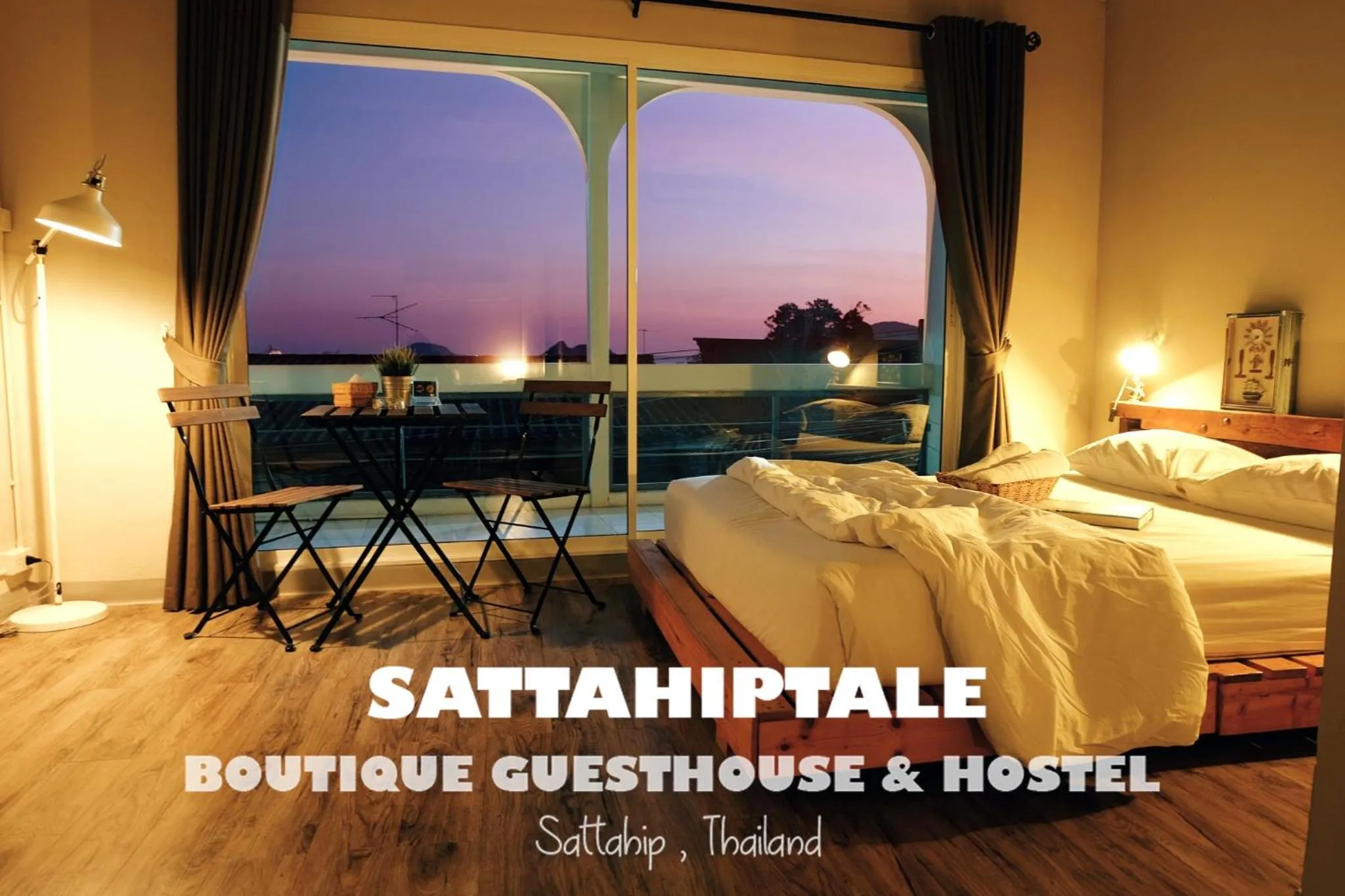 Photo of the whole room, Bed in Sattahiptale Boutique Guesthouse & Hostel