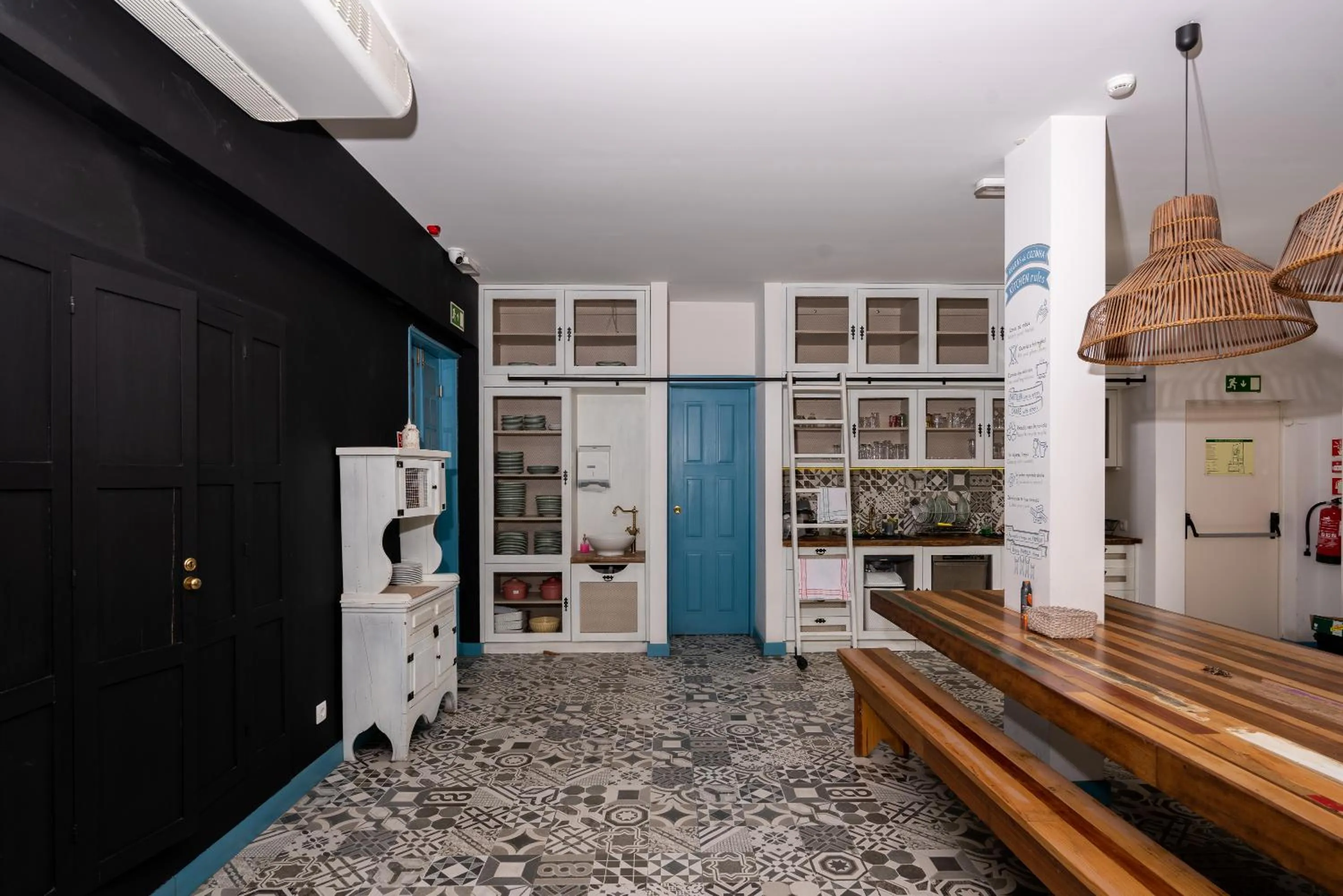 Communal kitchen in Des Arts