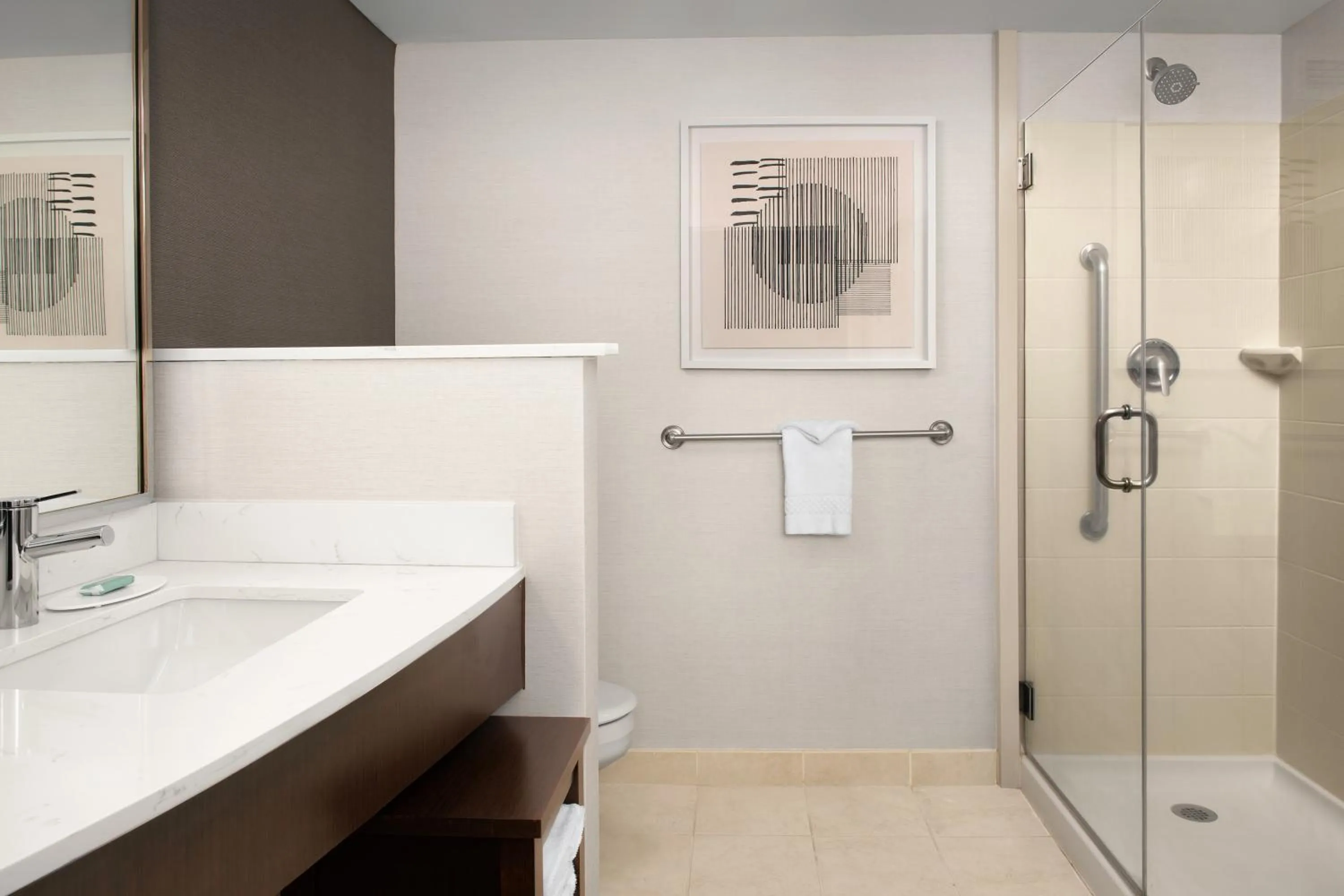 Bathroom in Courtyard Jacksonville Flagler Center