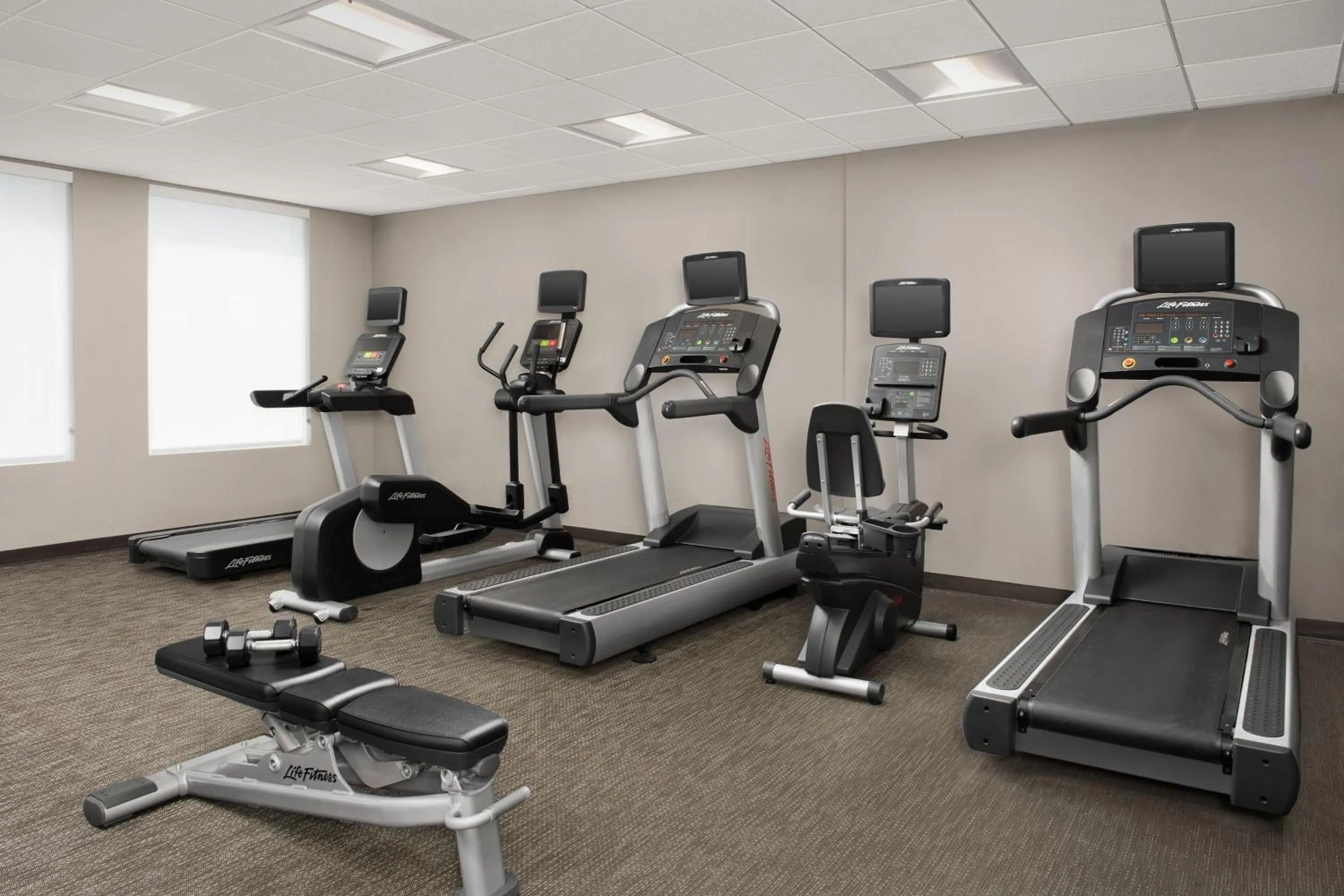 Fitness centre/facilities in Courtyard Jacksonville Flagler Center