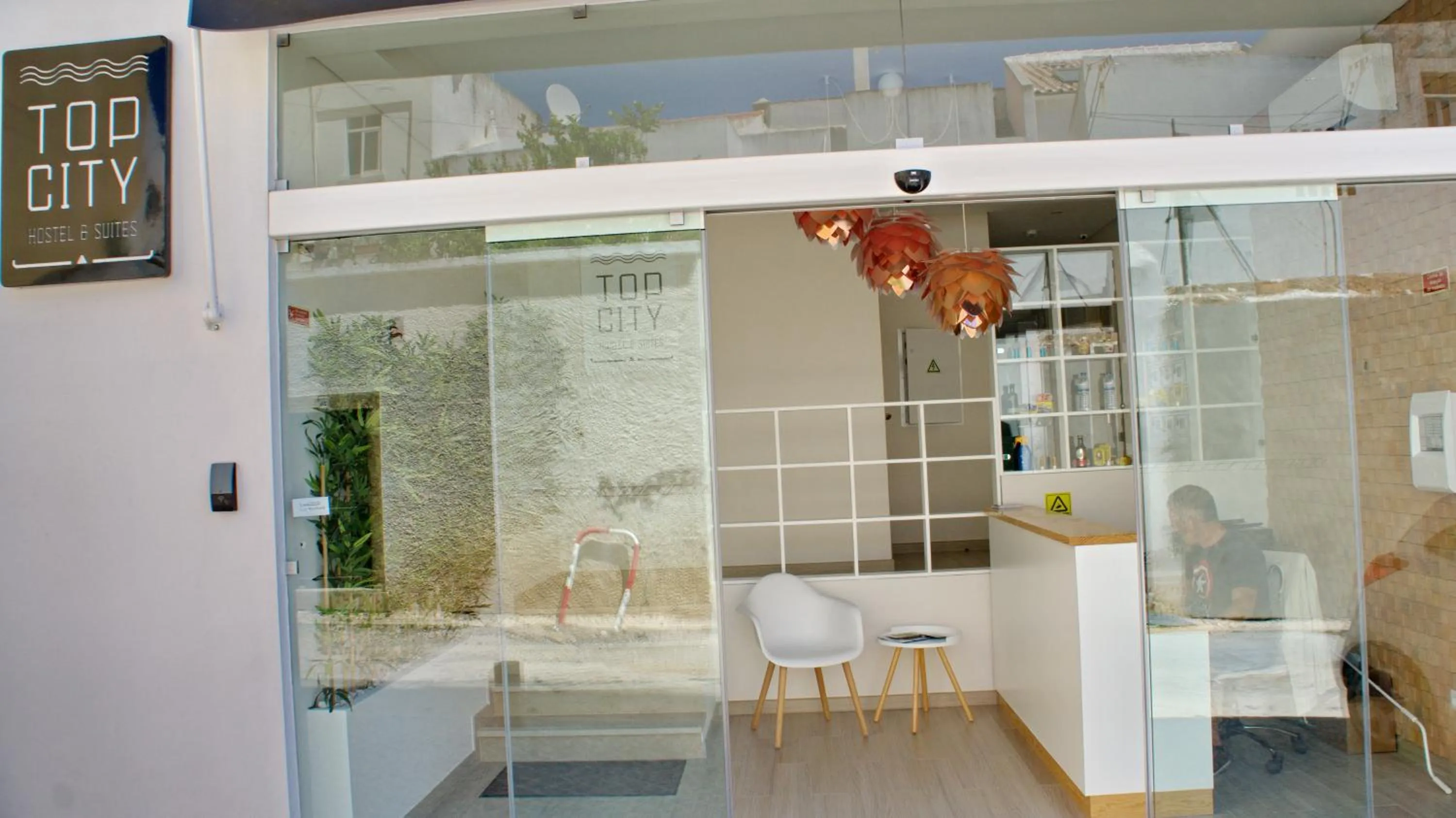 Lobby or reception in Topcity Hostel & Suites