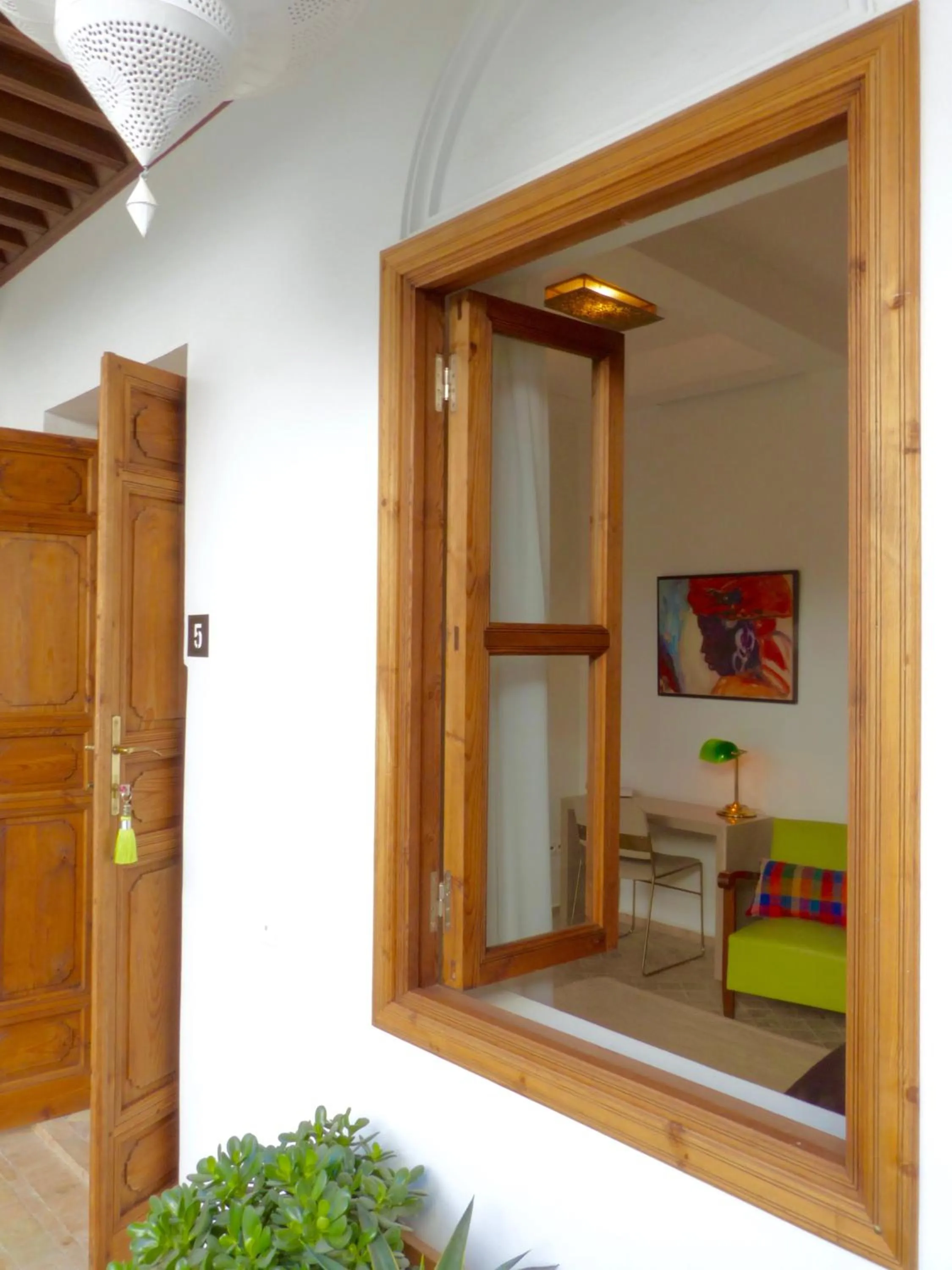 Decorative detail in Dar Shâan