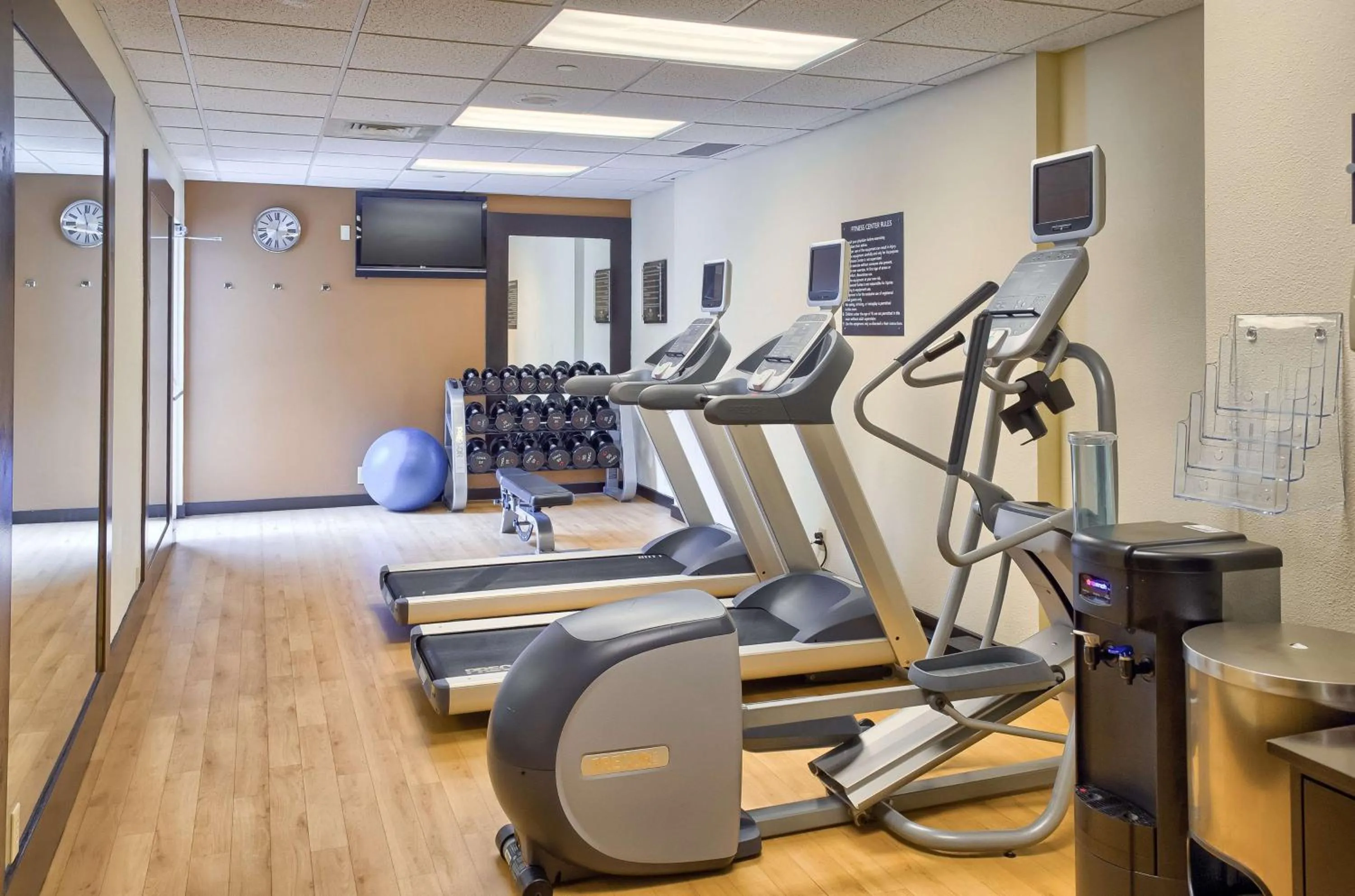 Fitness centre/facilities in Homewood Suites by Hilton Mobile Airport-University Area