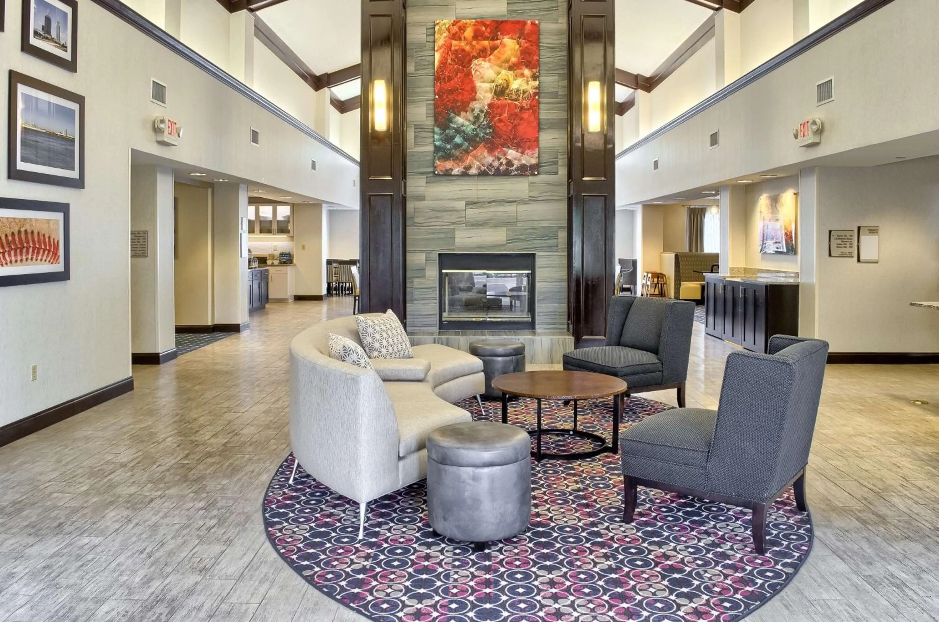 Lobby or reception in Homewood Suites by Hilton Mobile Airport-University Area