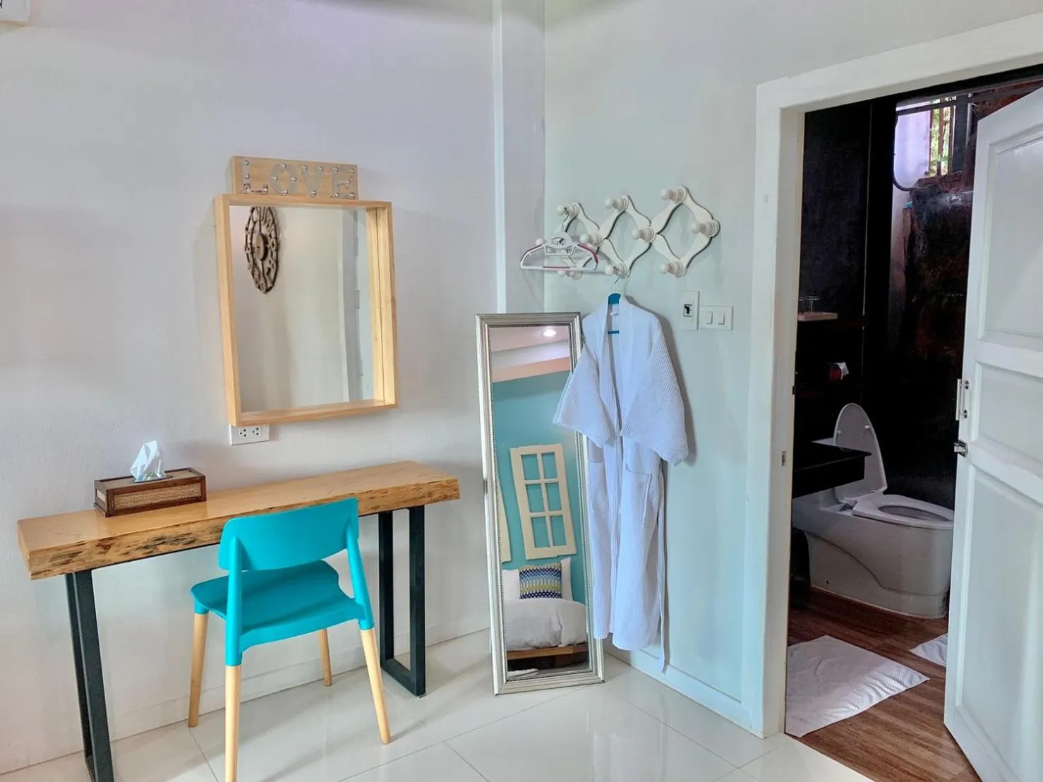 Bedroom in Nan Rim Nam Resort