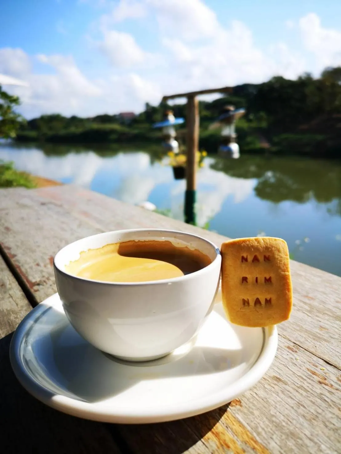 Breakfast in Nan Rim Nam Resort