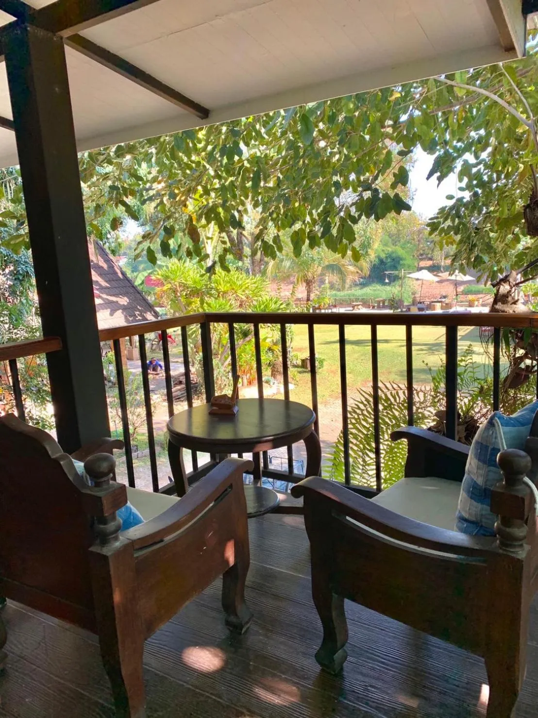 Patio in Nan Rim Nam Resort