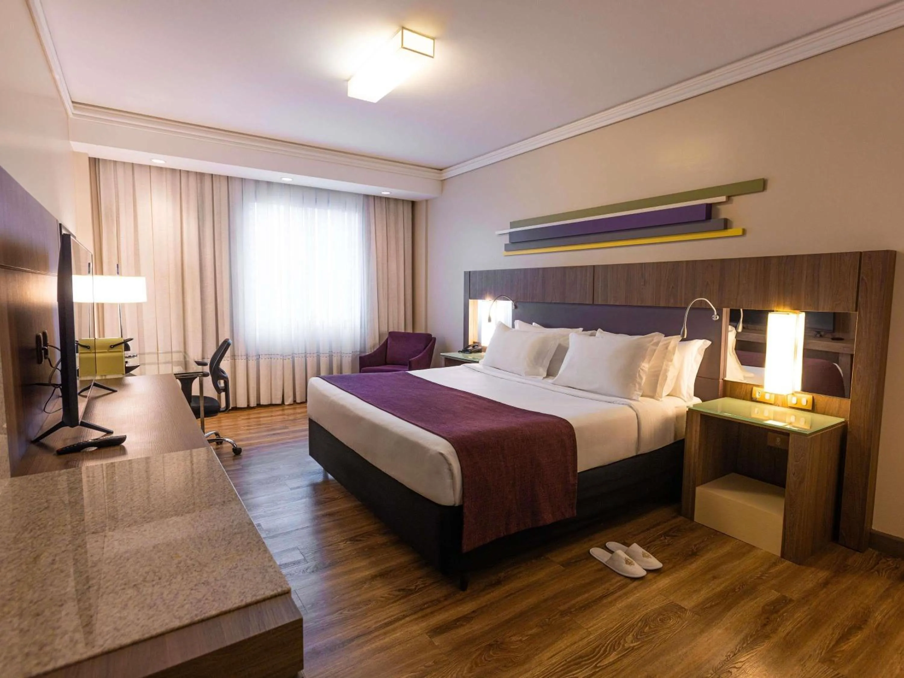 Bedroom, Bed in Grand Mercure Curitiba Rayon