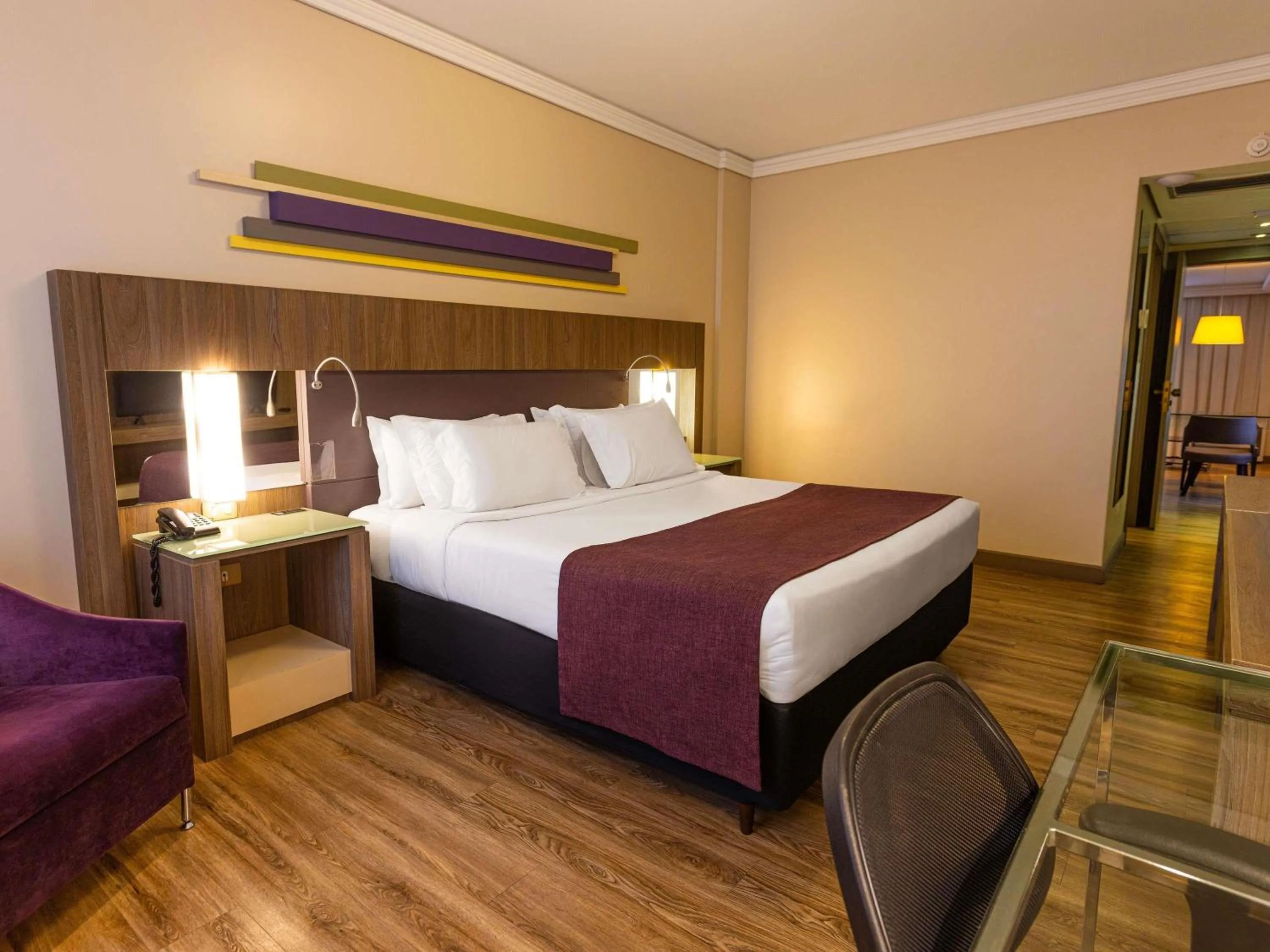 Bedroom, Bed in Grand Mercure Curitiba Rayon