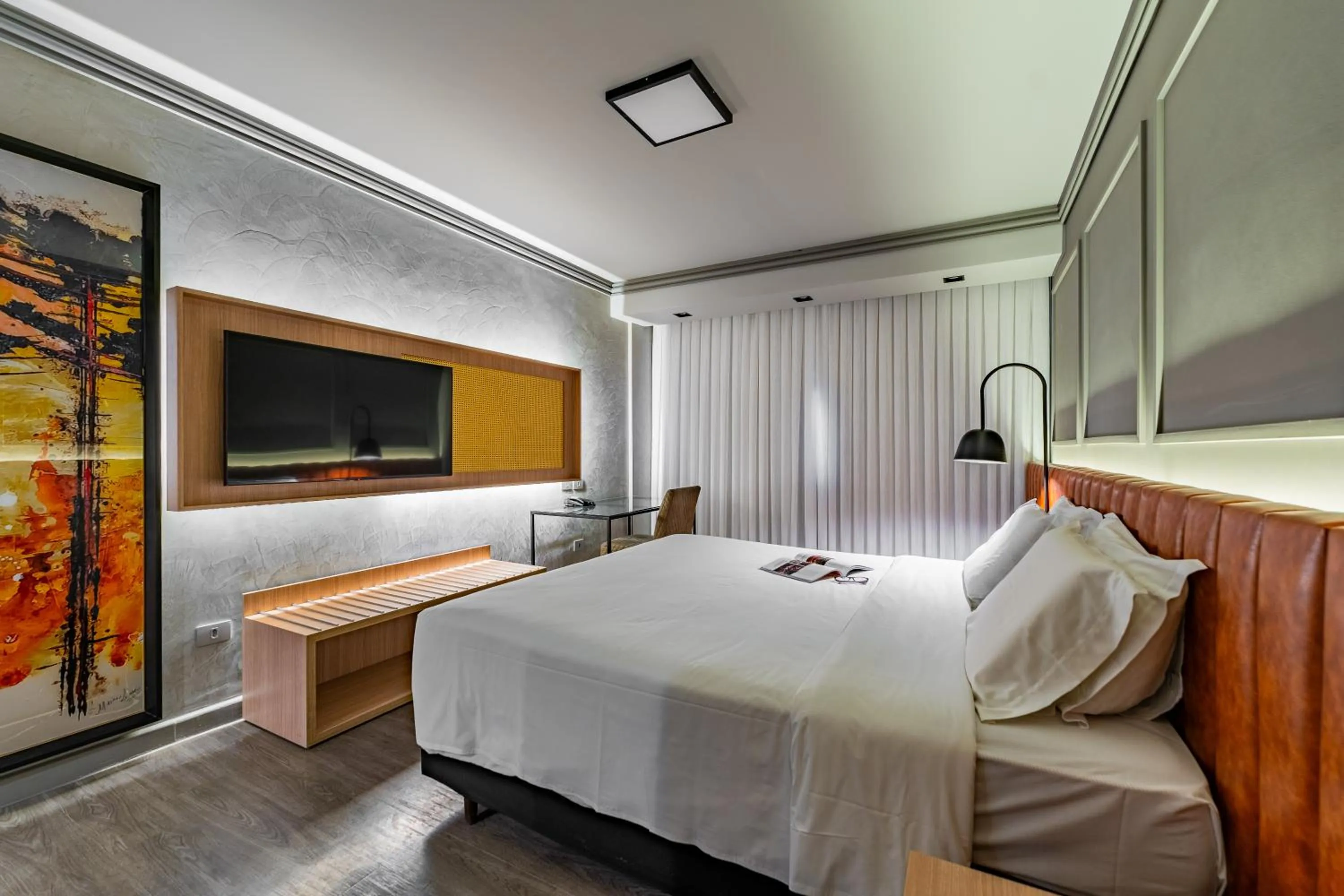 Bedroom, Bed in Grand Mercure Curitiba Rayon