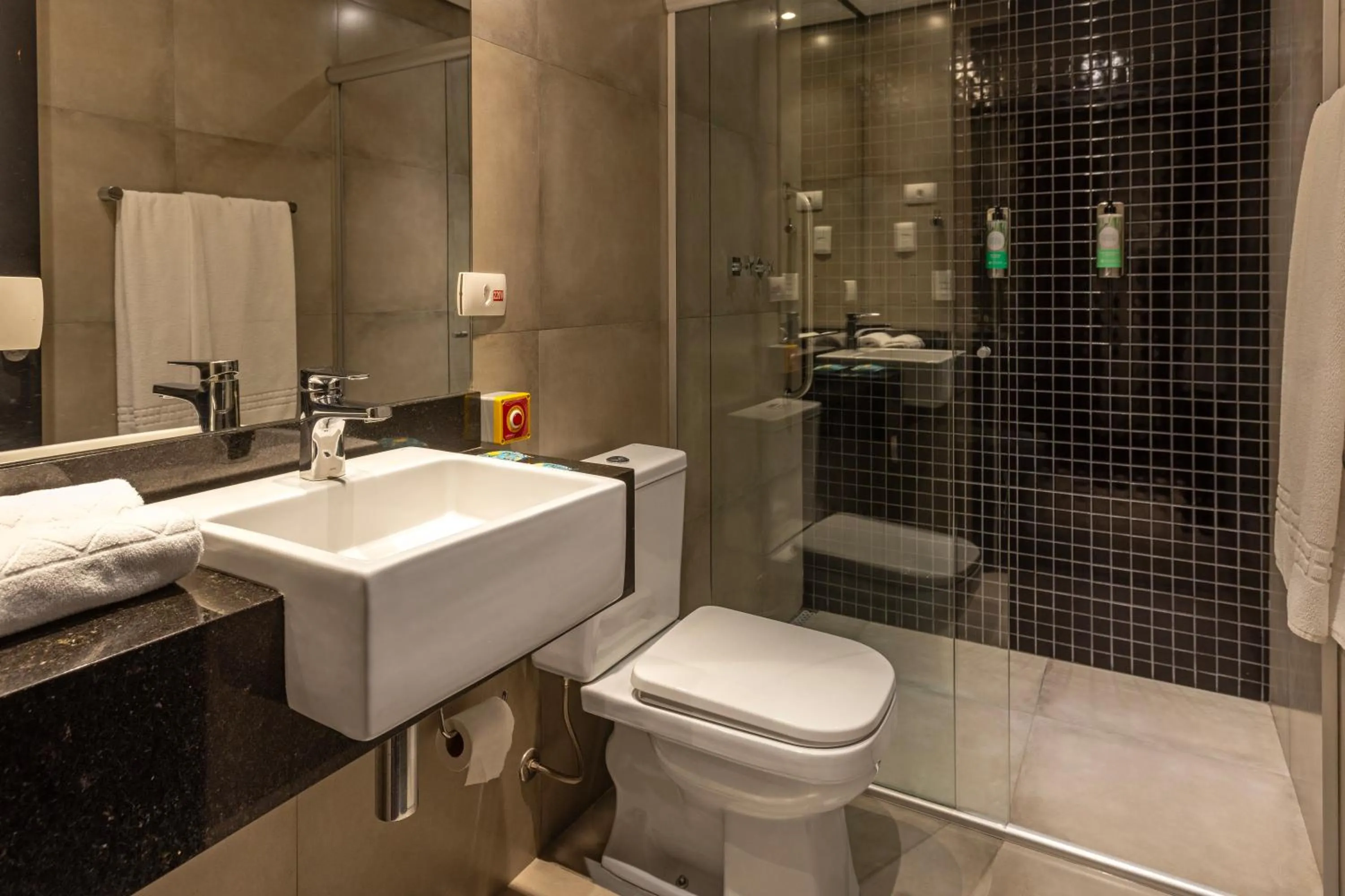 Bathroom in Grand Mercure Curitiba Rayon