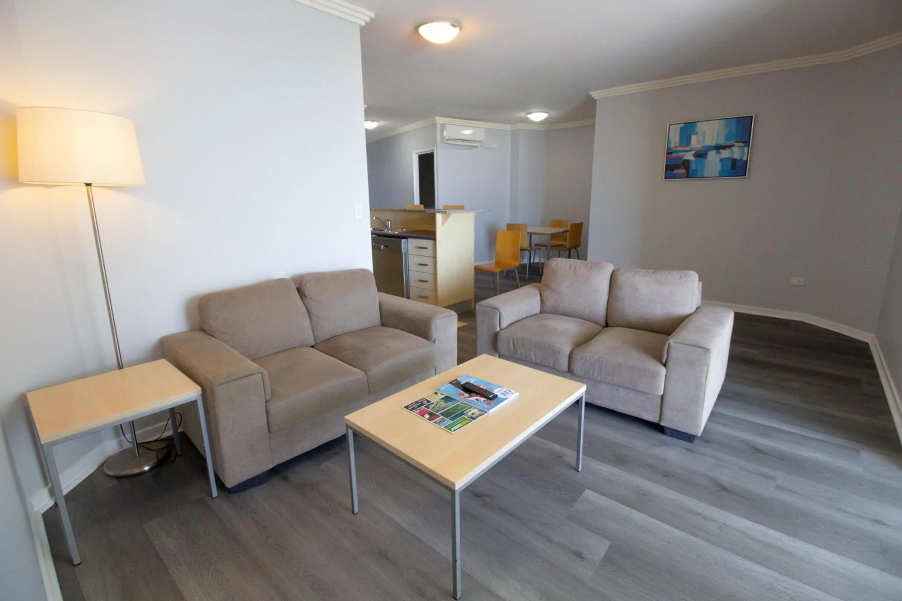 Living room in Caloundra Central Apartment Hotel Official