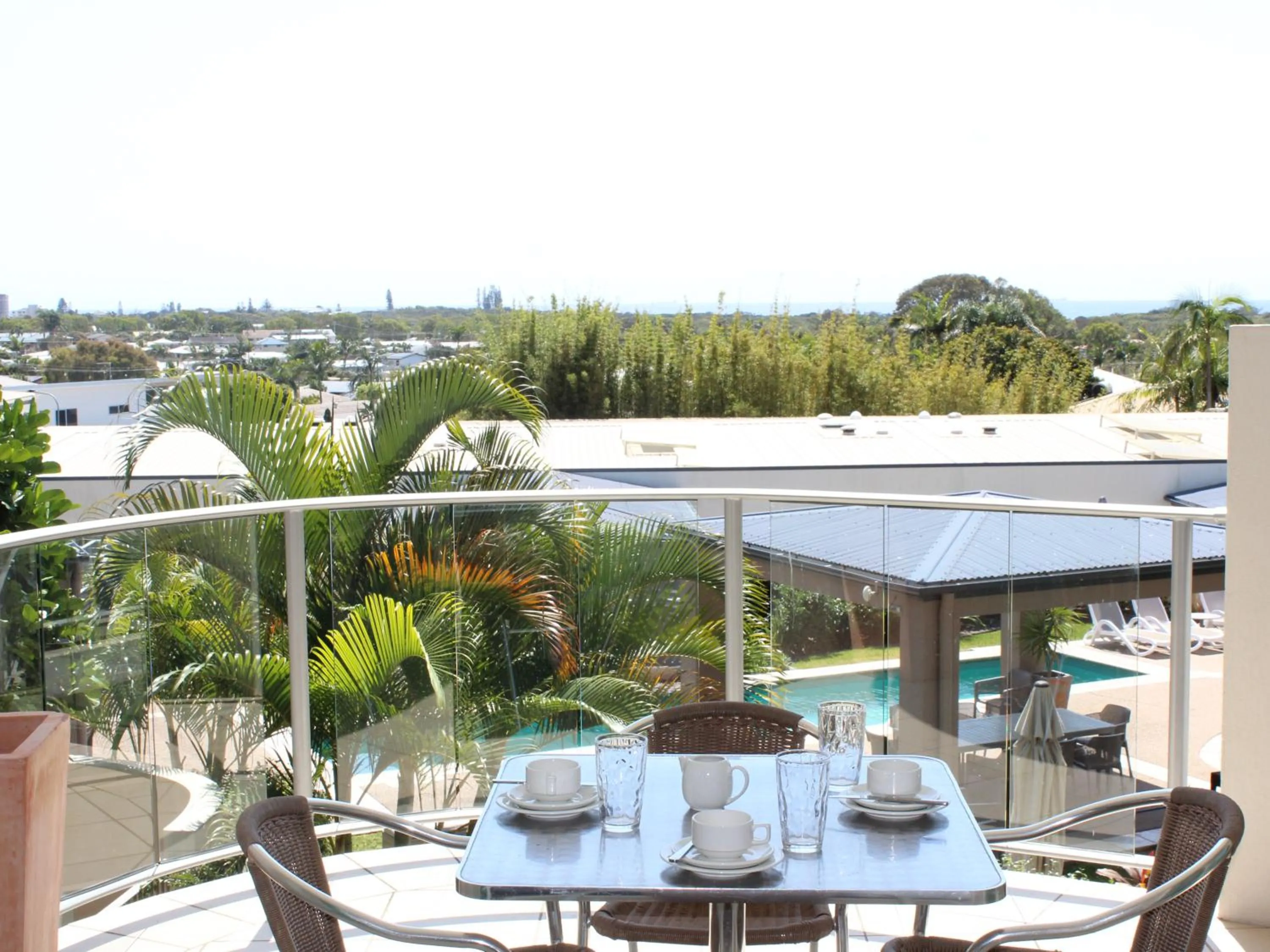 Balcony/Terrace in Caloundra Central Apartment Hotel Official