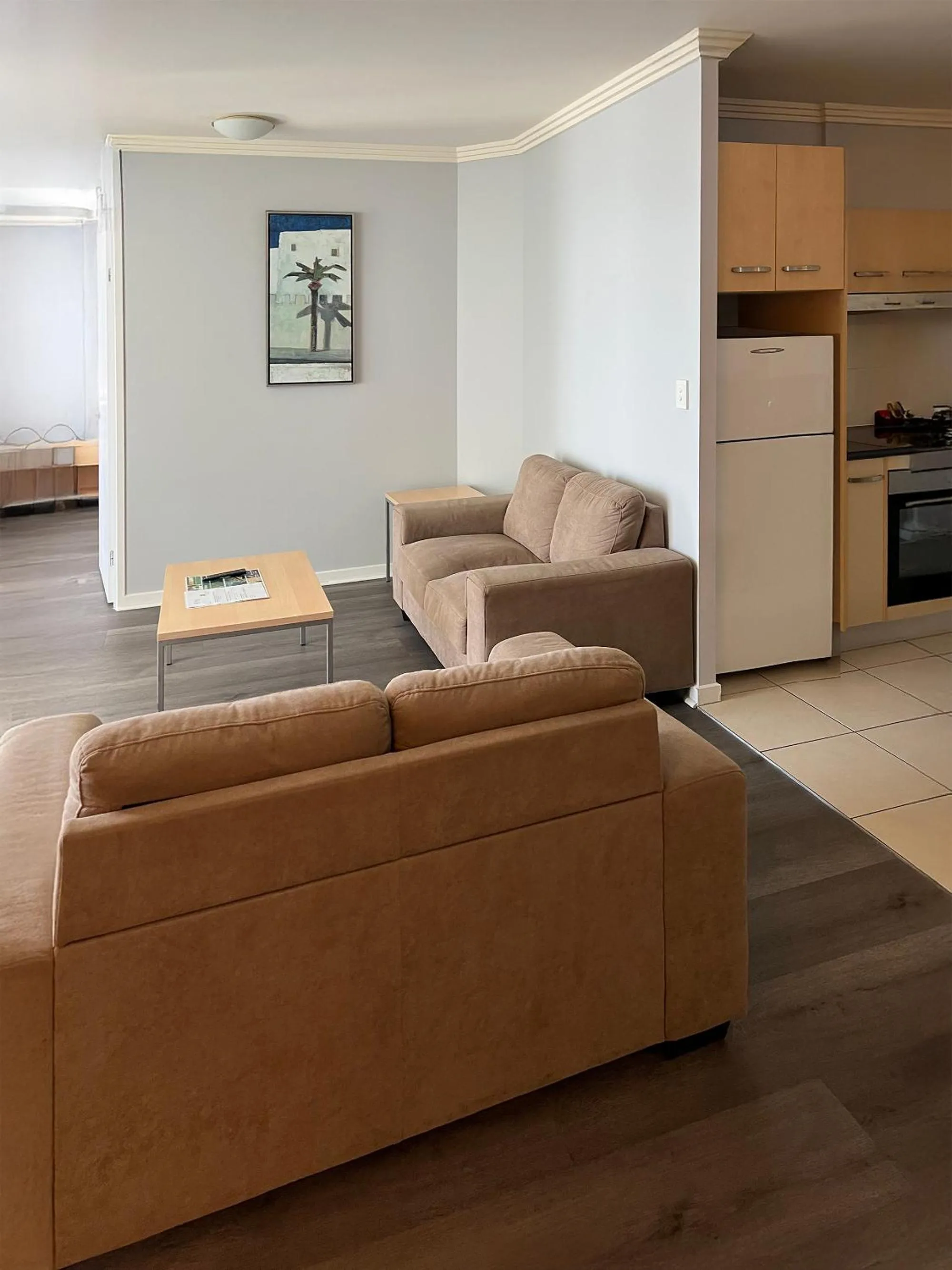 Living room in Caloundra Central Apartment Hotel Official