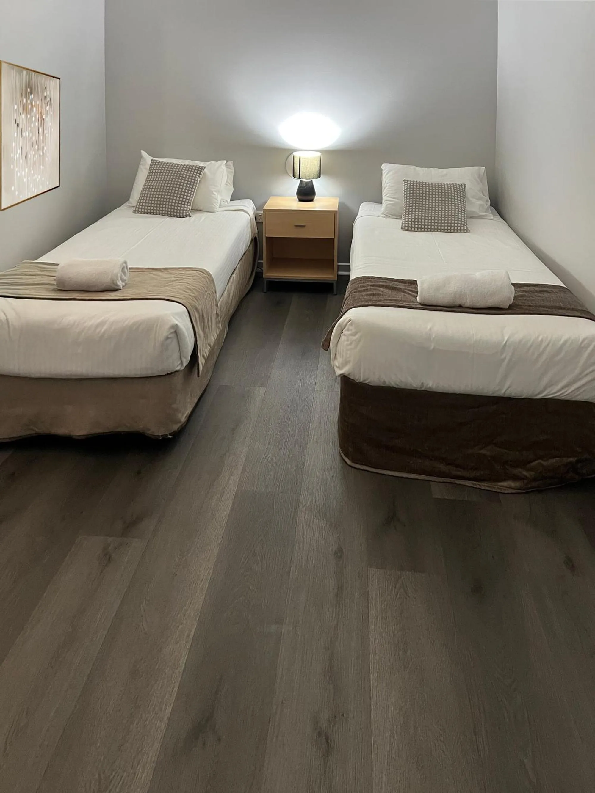 Bedroom, Bed in Caloundra Central Apartment Hotel Official