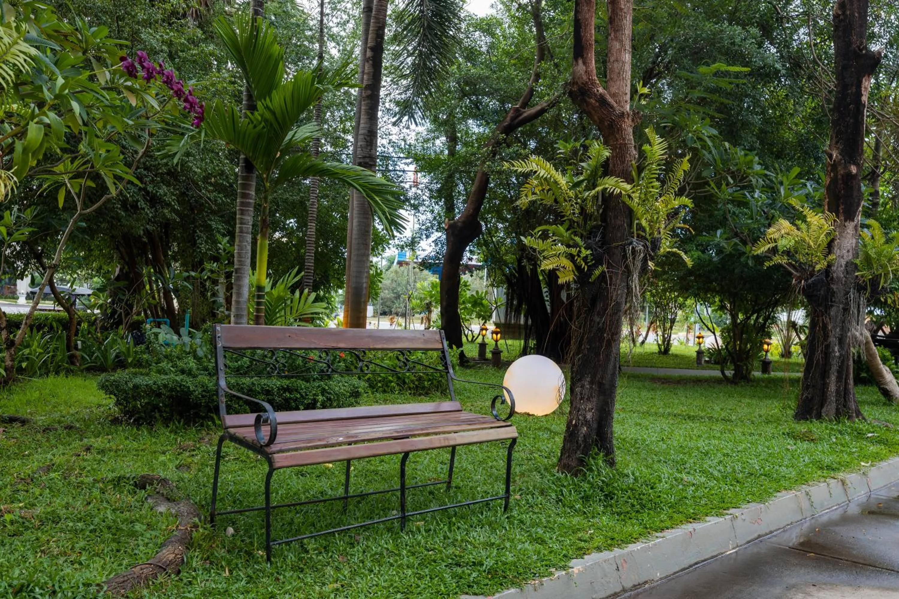 Garden in Kingdom Angkor Hotel