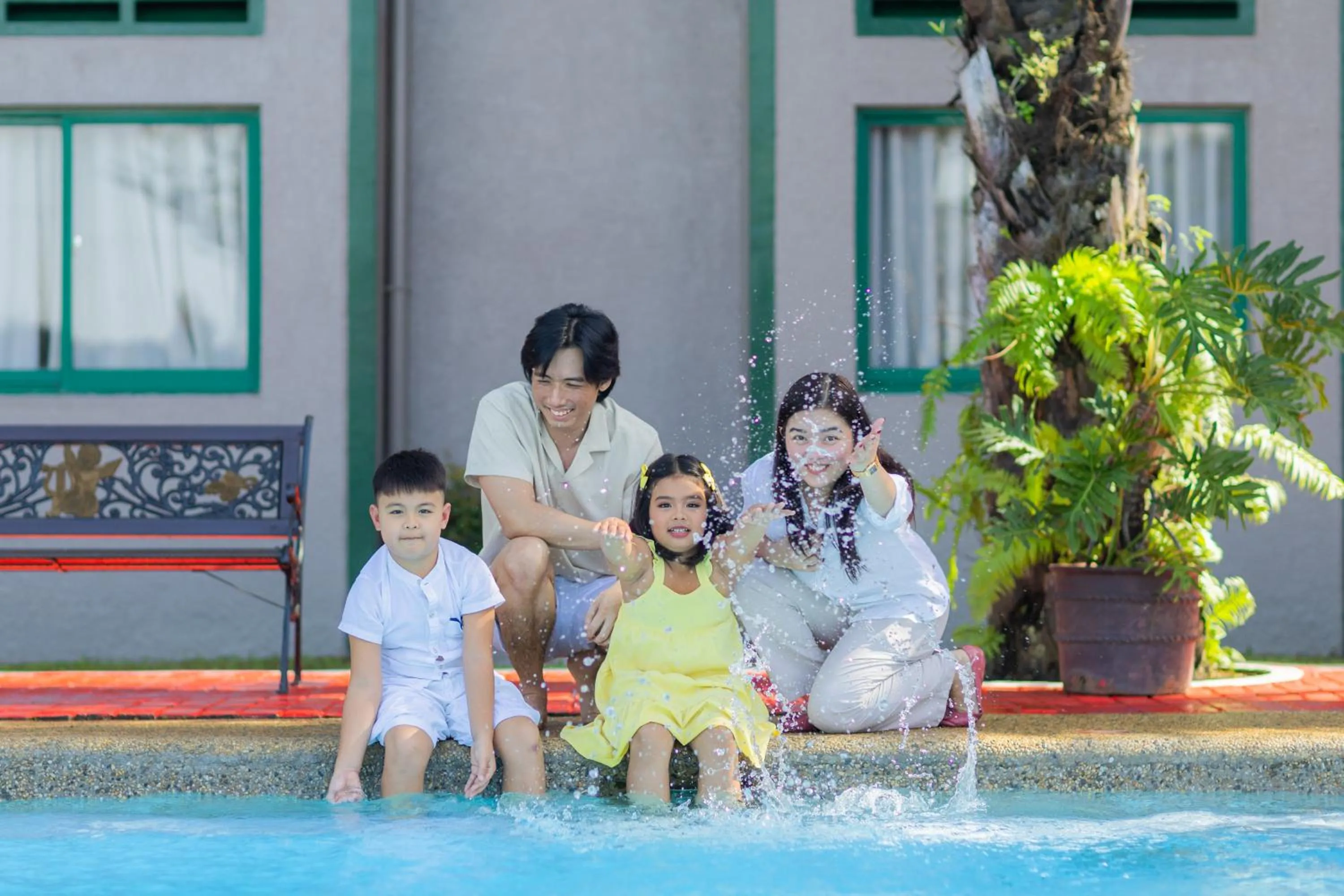 Swimming pool in Microtel by Wyndham Cabanatuan