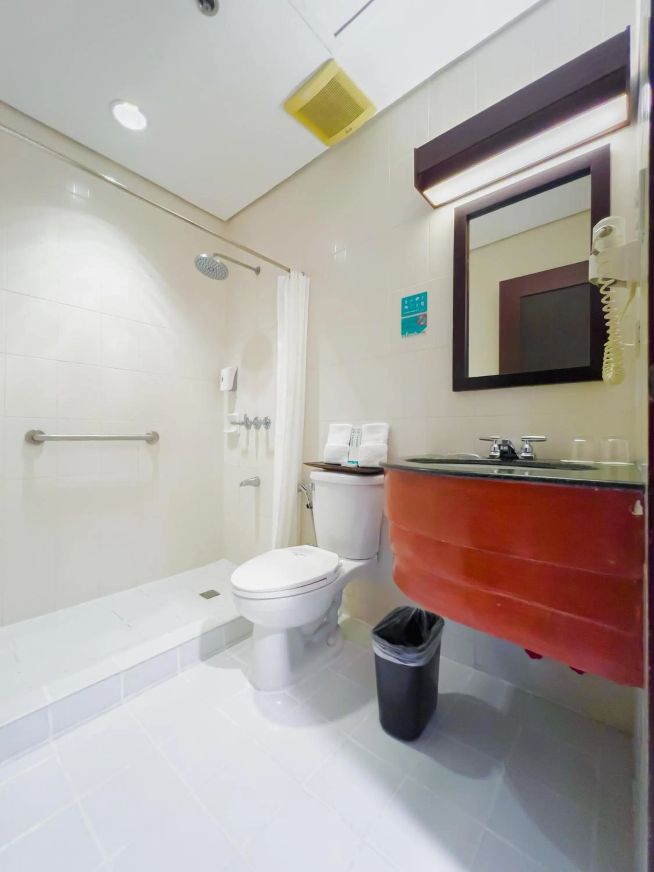 Bathroom in Microtel by Wyndham Cabanatuan