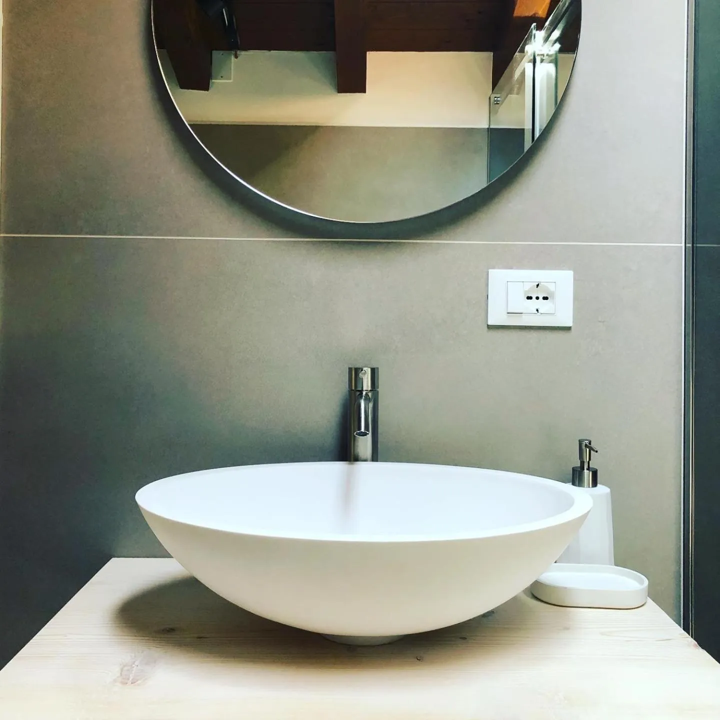 Bathroom in La terrazza sulle vigne B&B