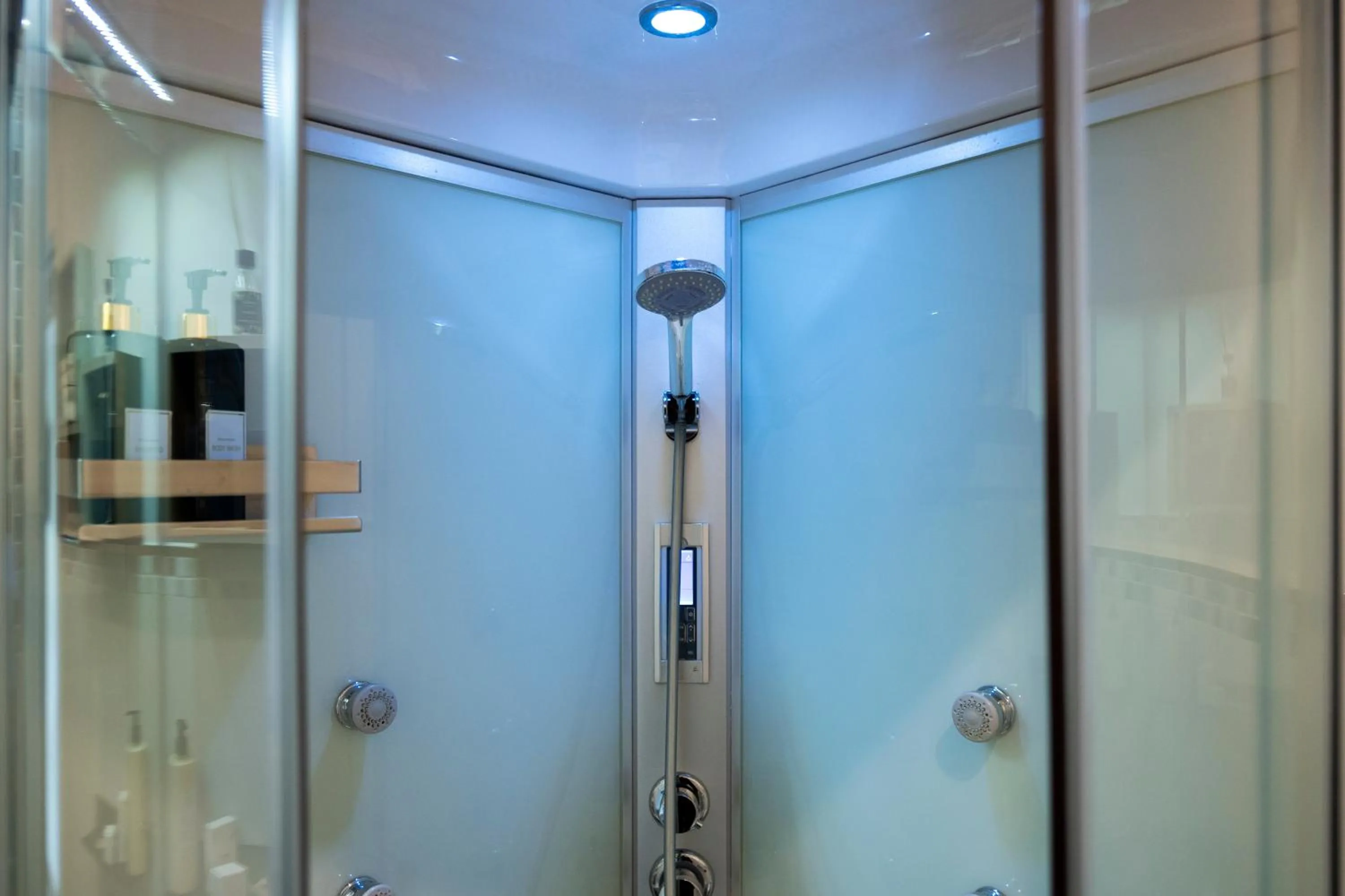 Shower in La terrazza sulle vigne B&B