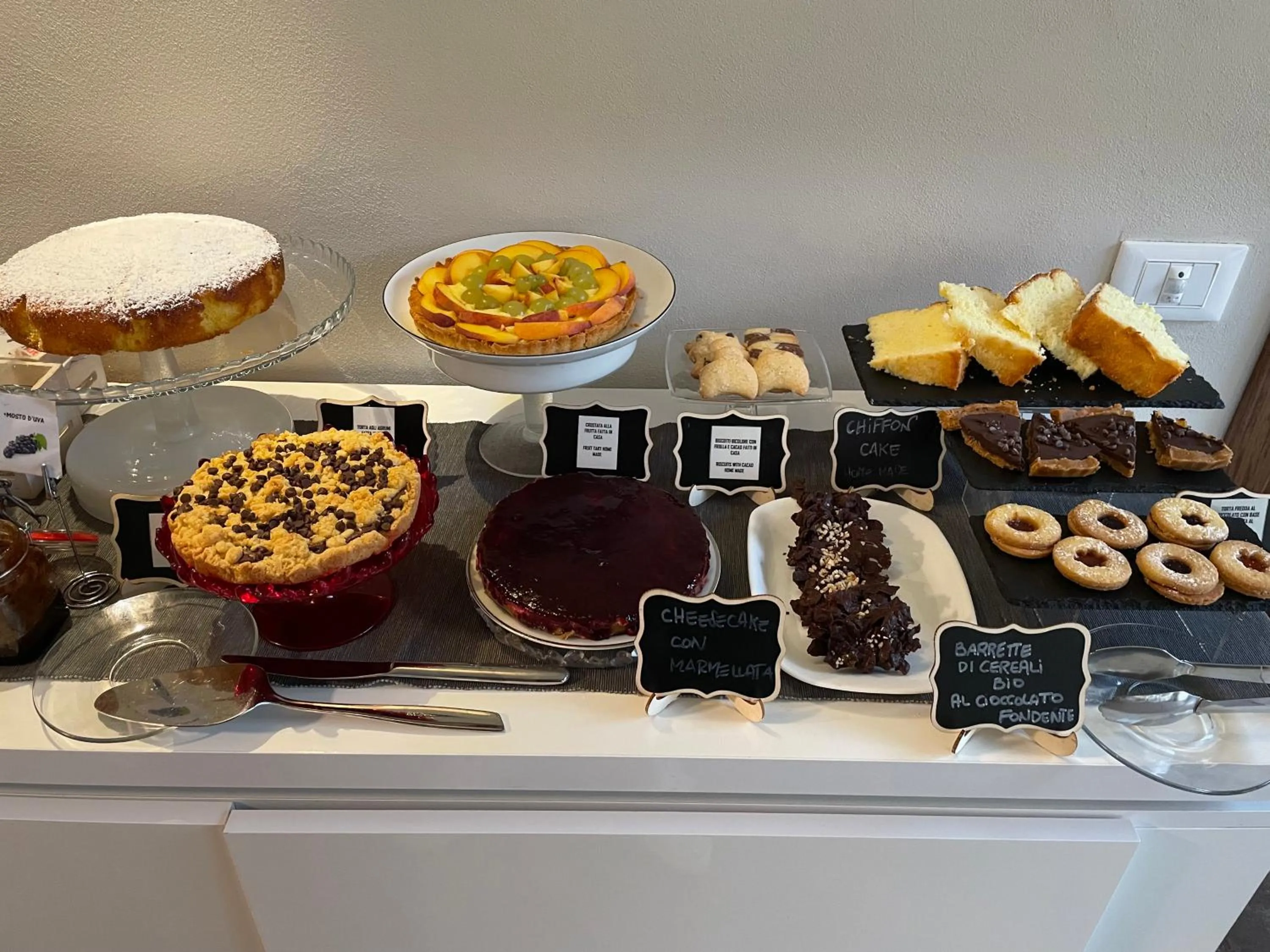 Breakfast in La terrazza sulle vigne B&B