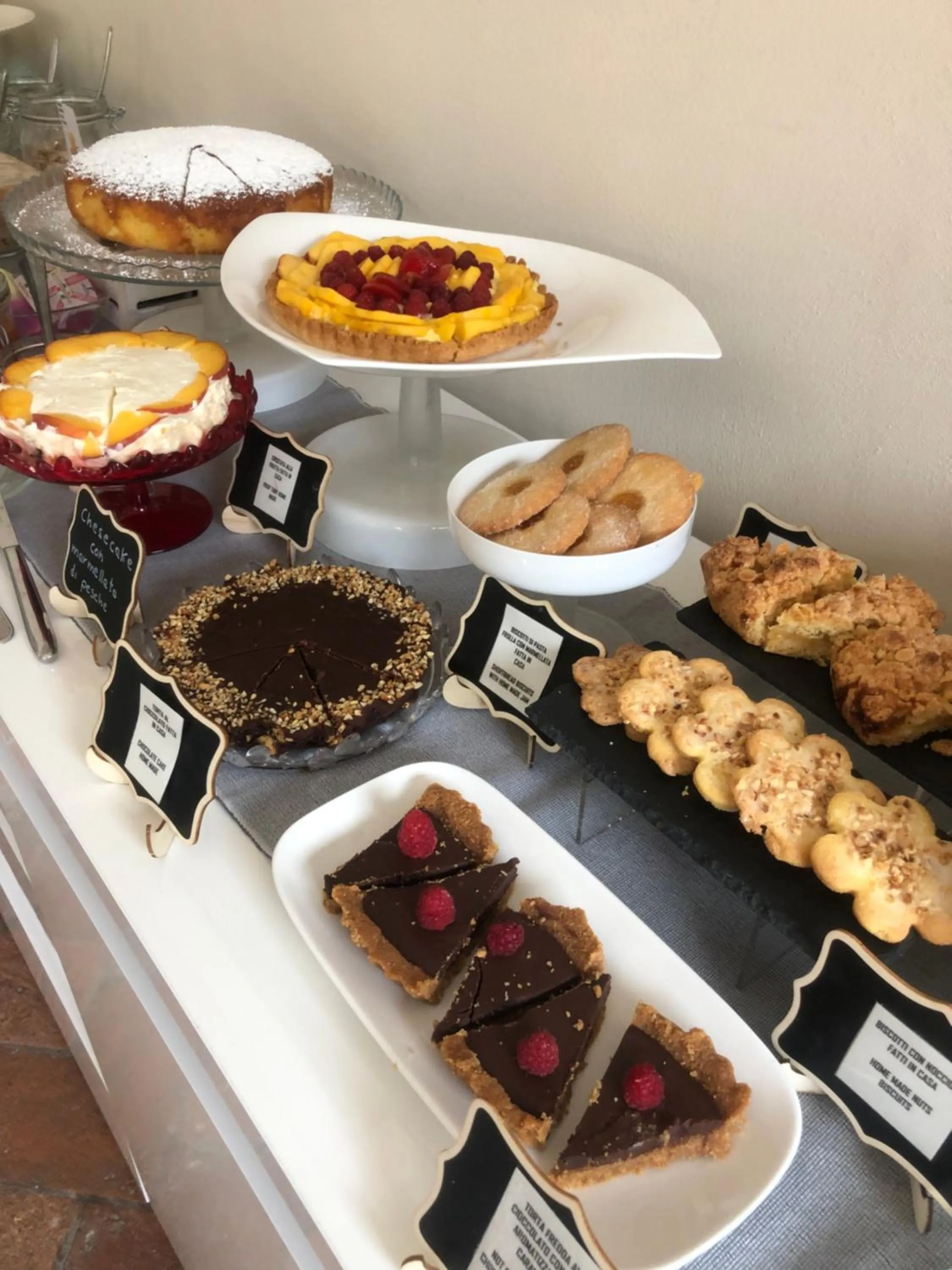 Breakfast in La terrazza sulle vigne B&B