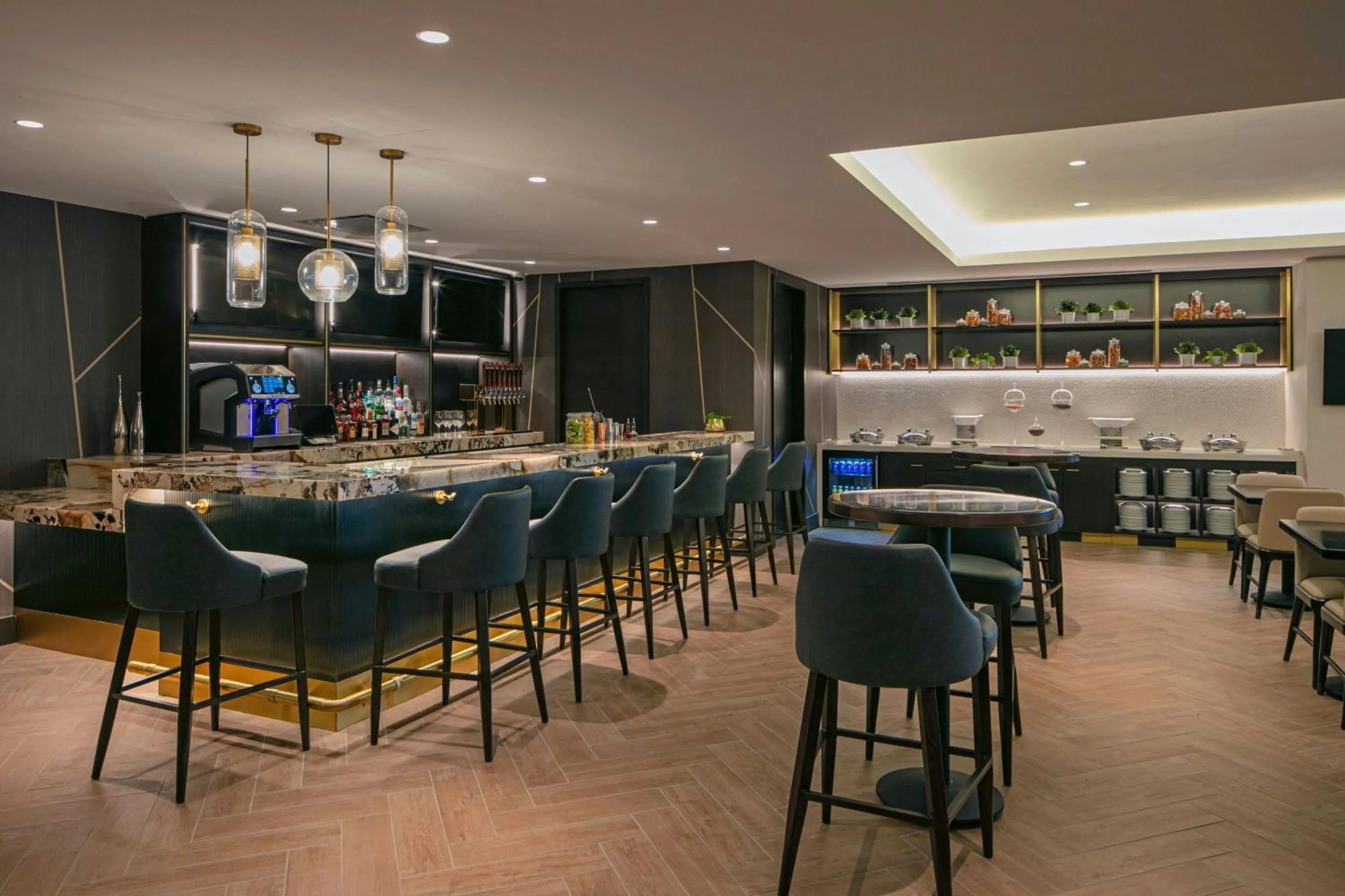 Lounge or bar in New York Marriott Marquis