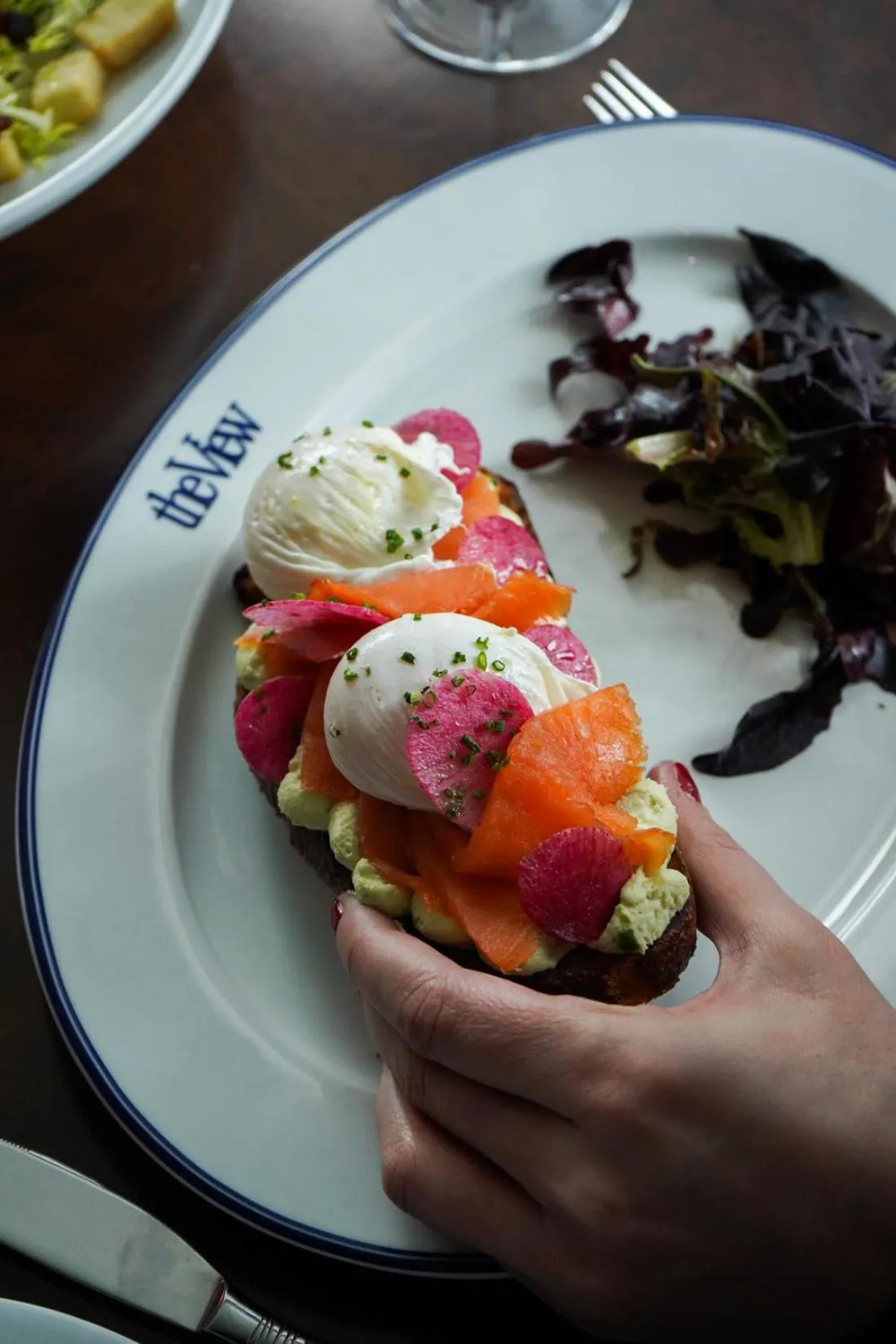 Restaurant/places to eat in New York Marriott Marquis