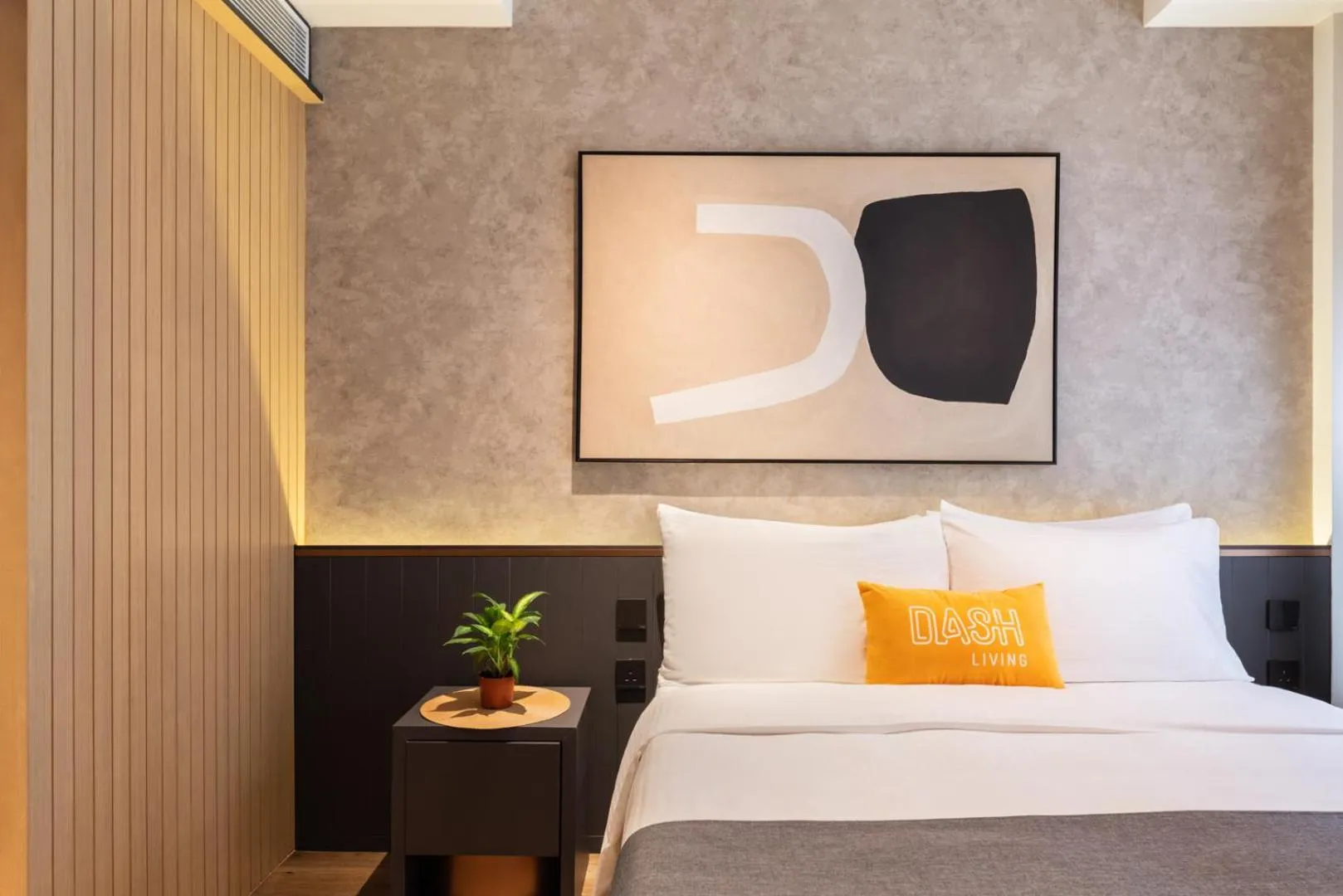 Bed in Dash Living on Prat