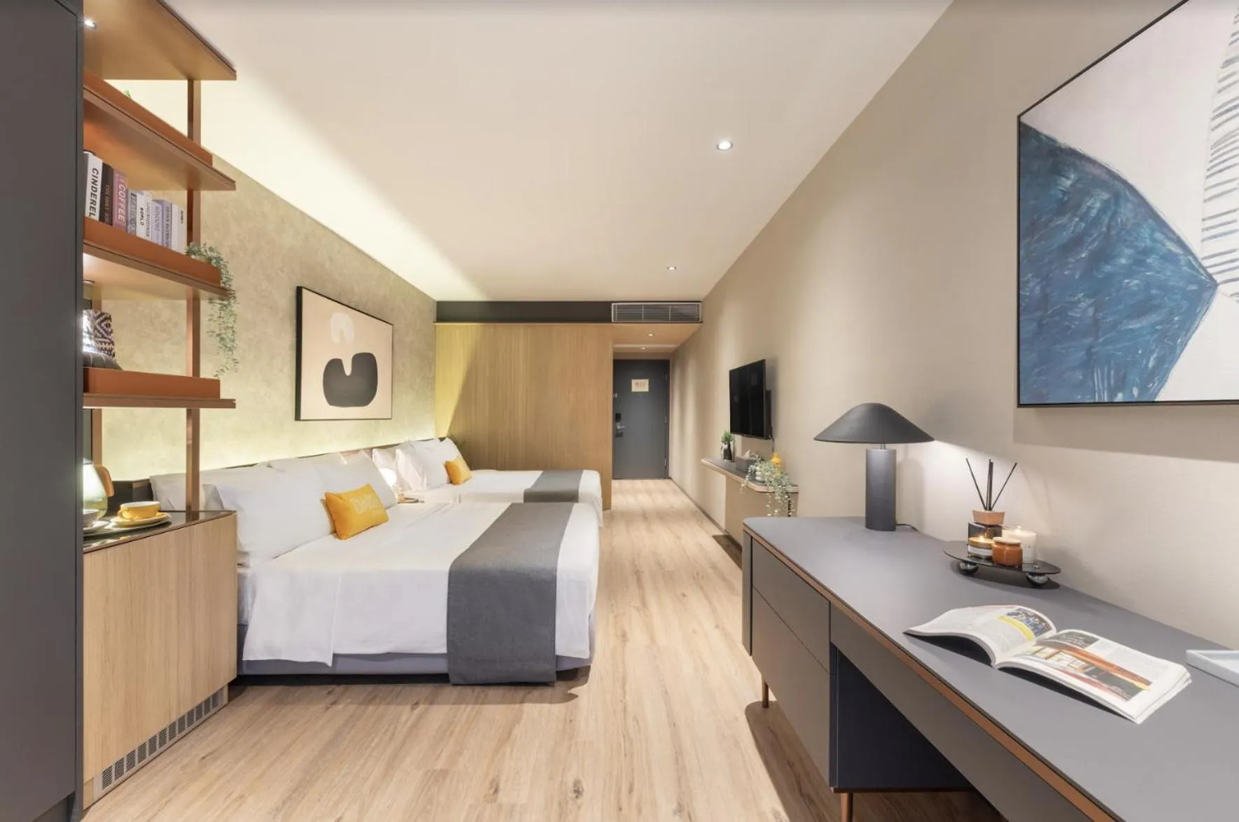 Bed in Dash Living on Prat