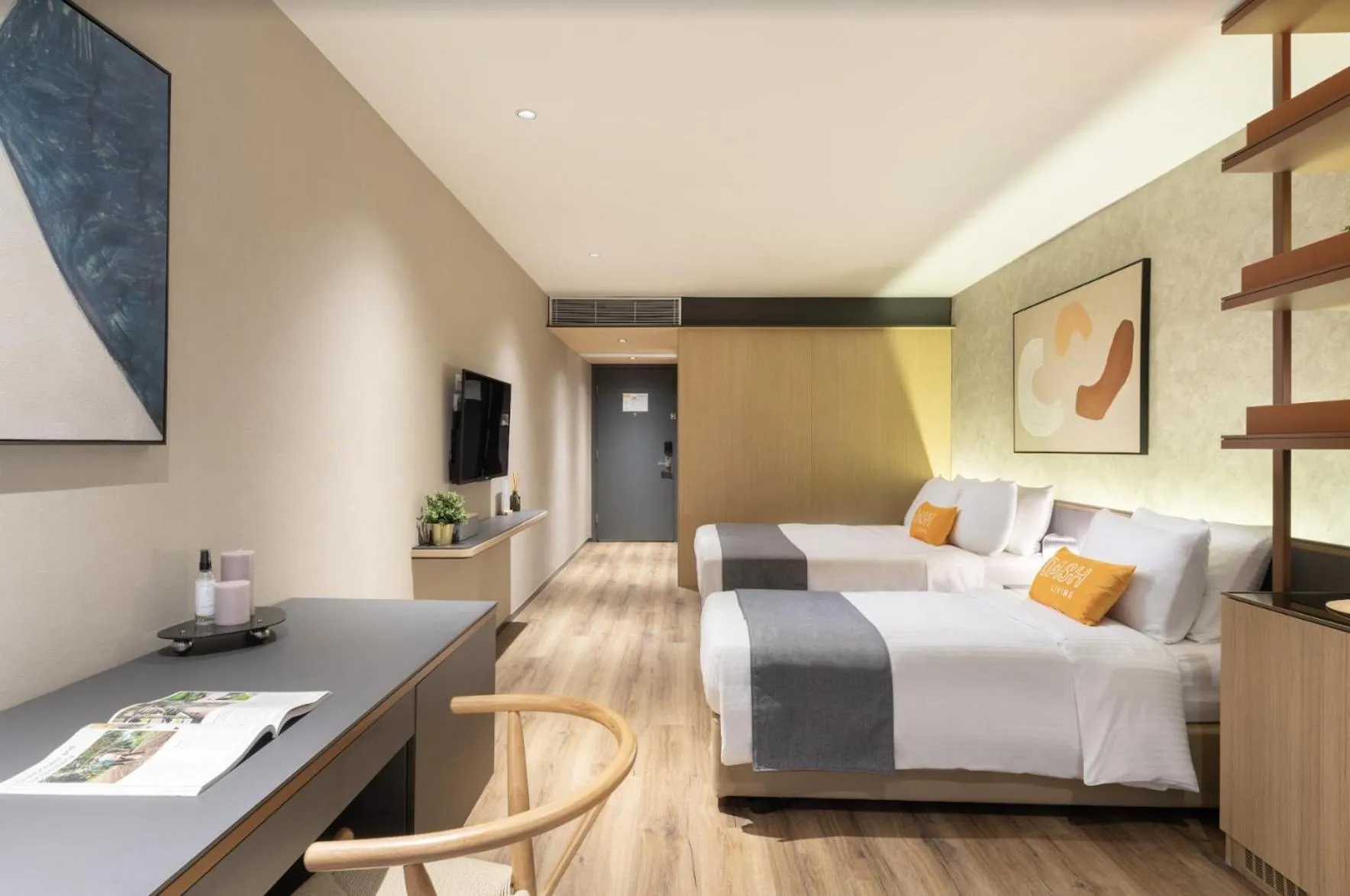 Bed in Dash Living on Prat