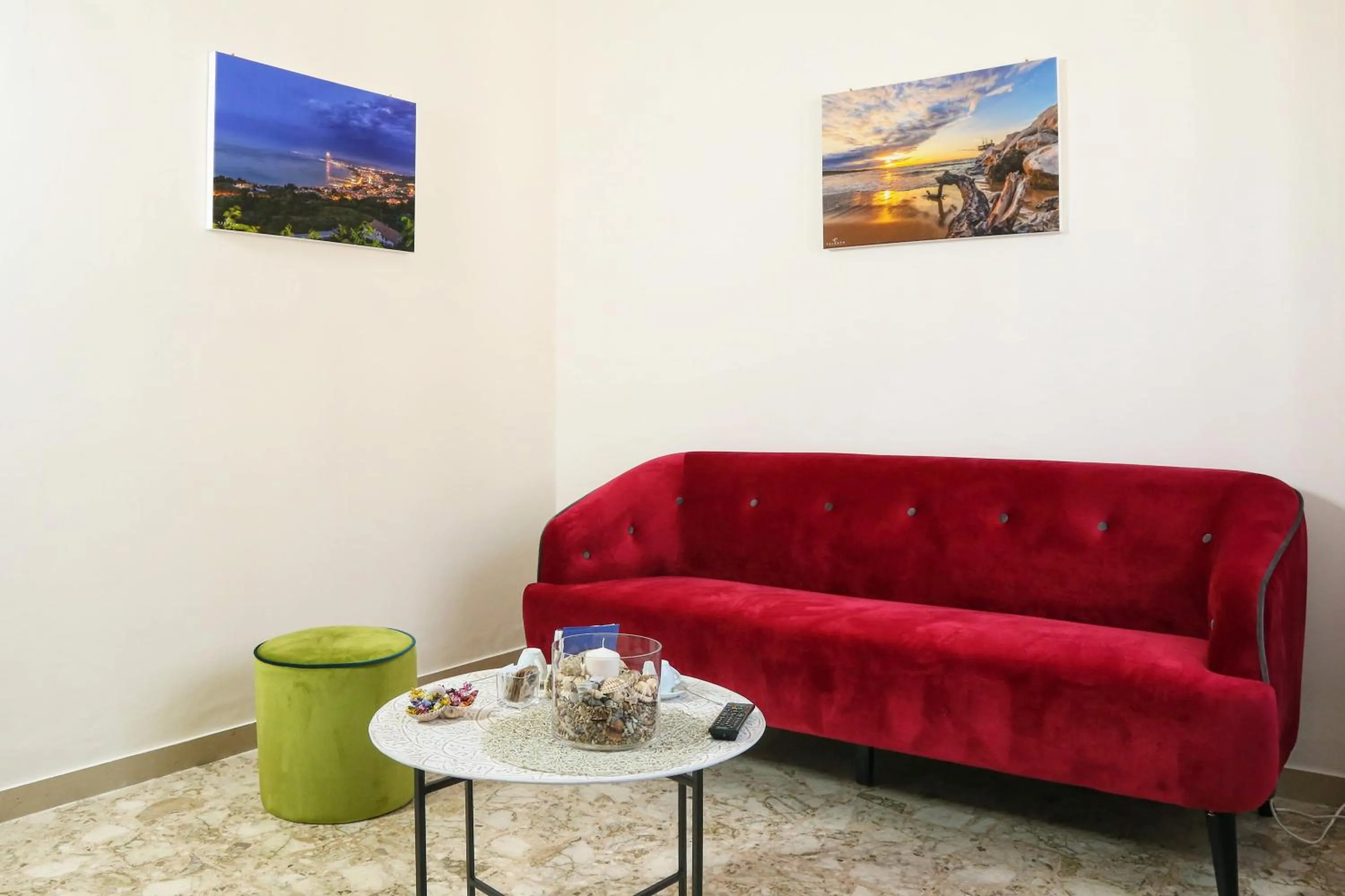 Living room in Le mansardine