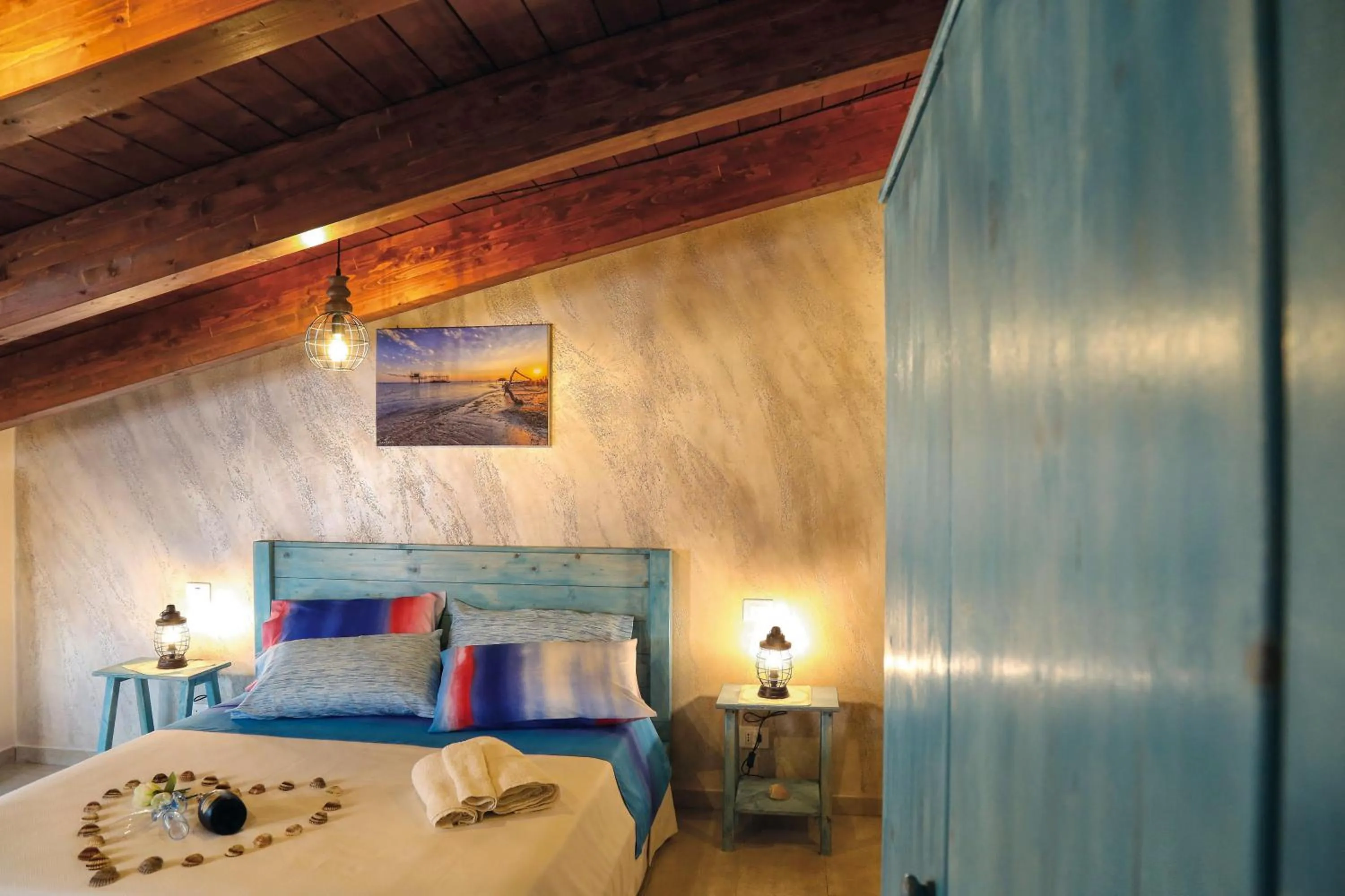 Bed in Le mansardine