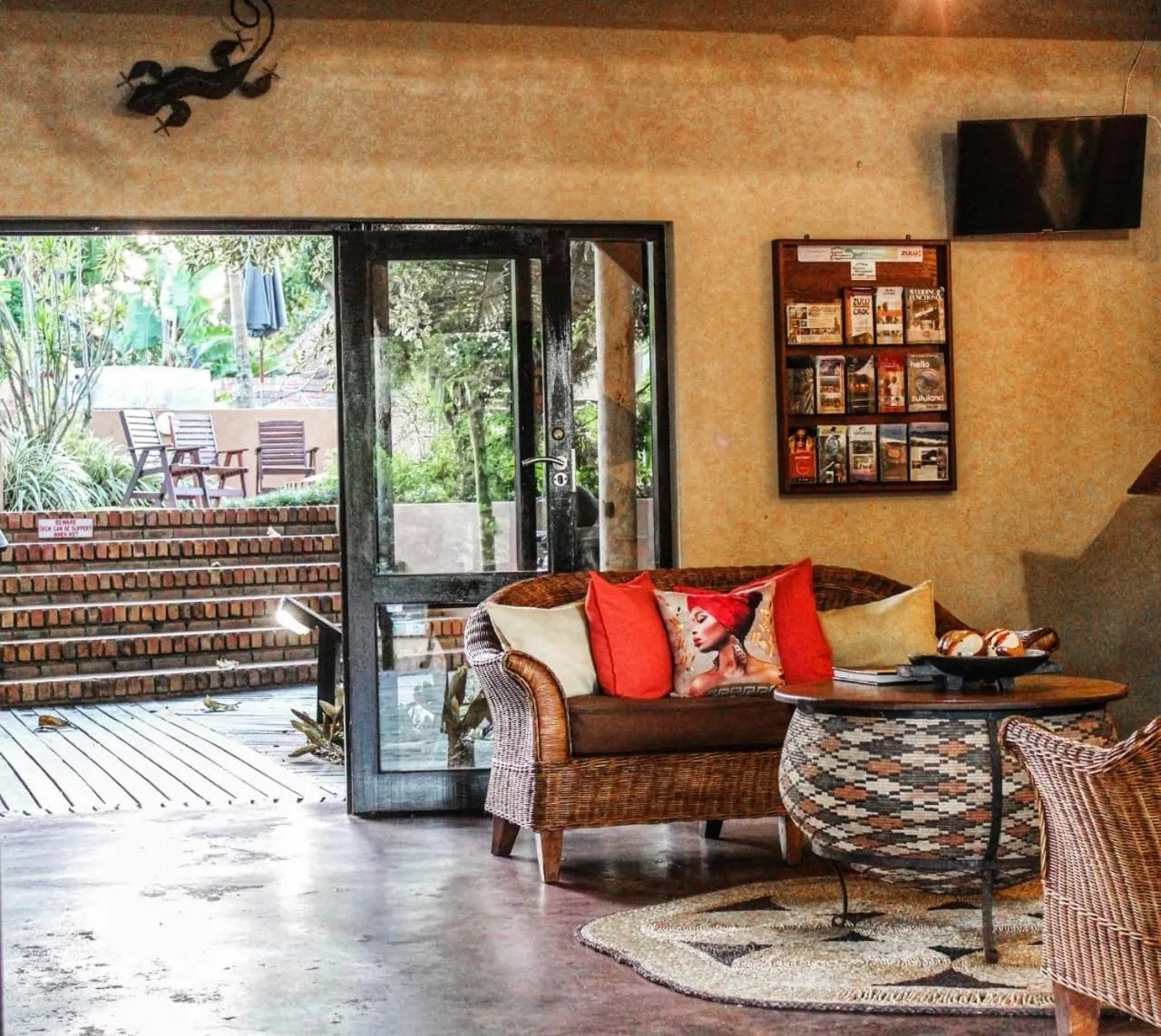 Lobby or reception in AmaZulu Lodge