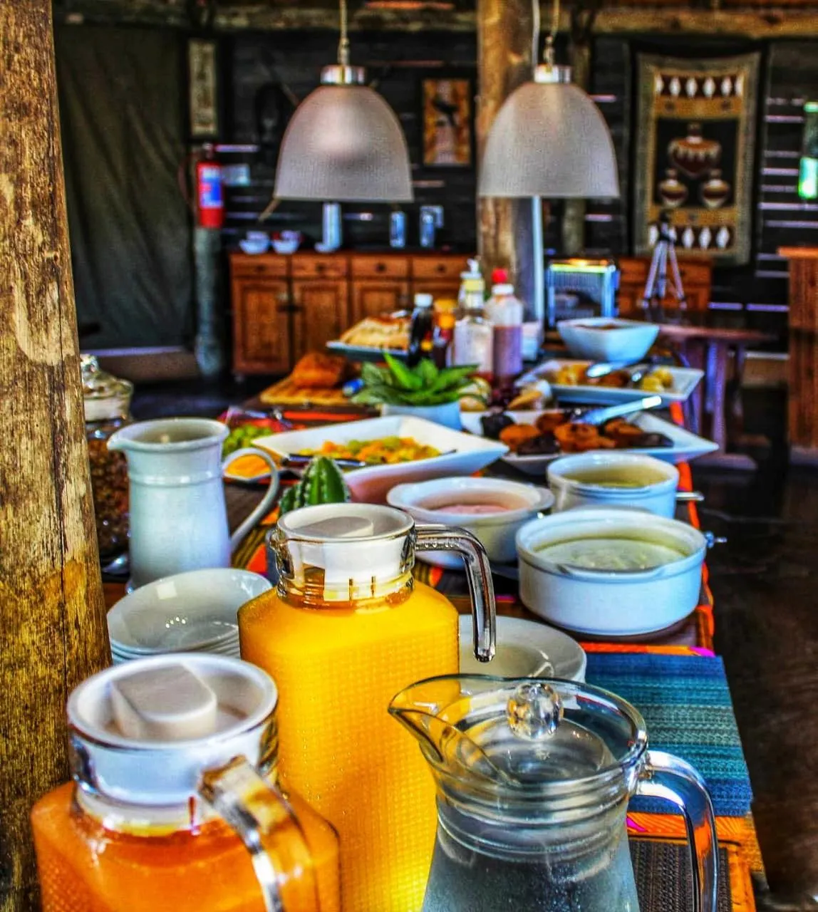 Breakfast in AmaZulu Lodge