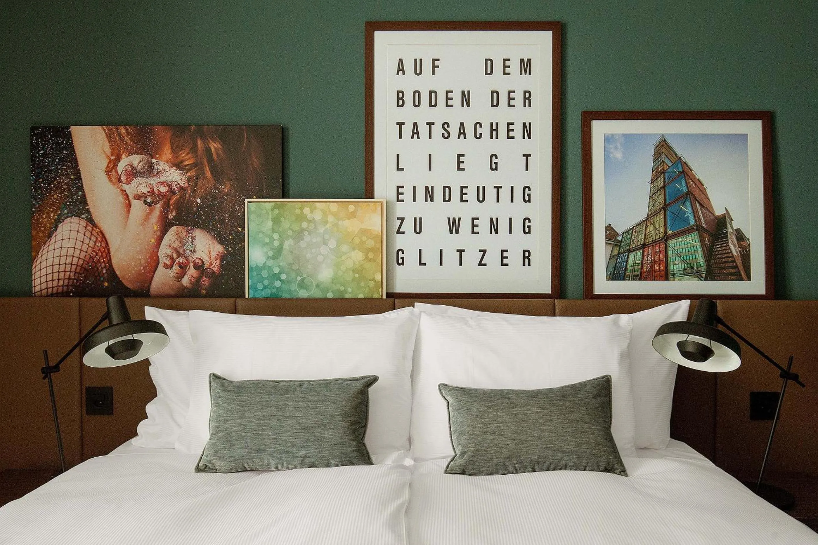 Bedroom, Bed in Acasa Suites Zurich Oerlikon