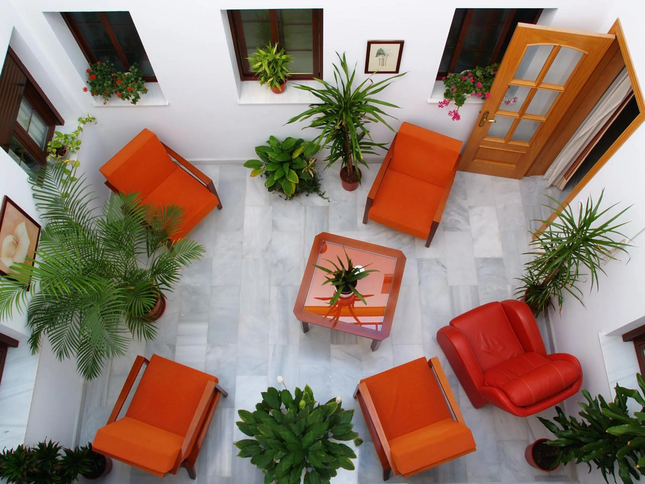 Garden in Hotel Las Casas del Duque