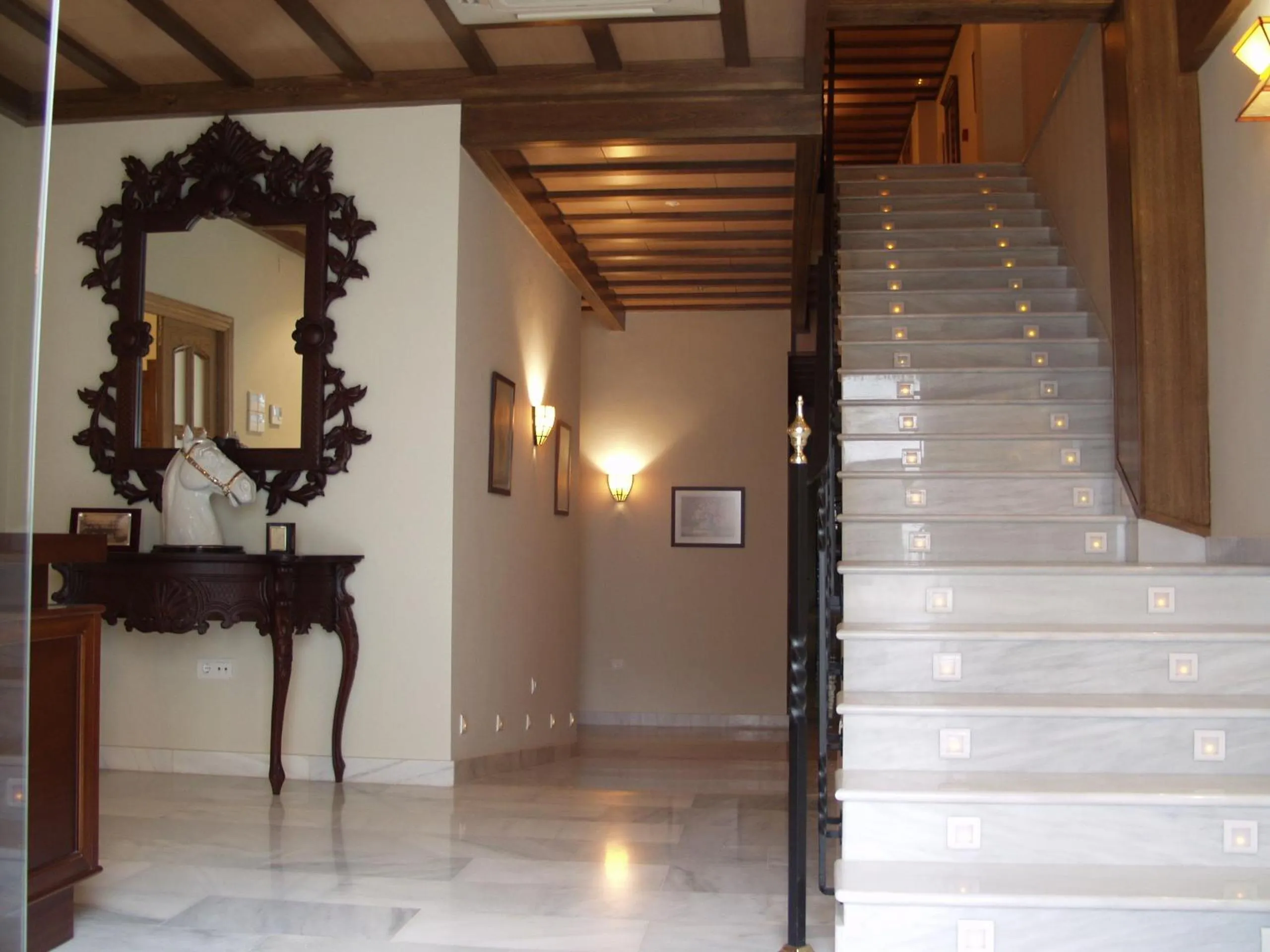 Lobby or reception in Hotel Las Casas del Duque