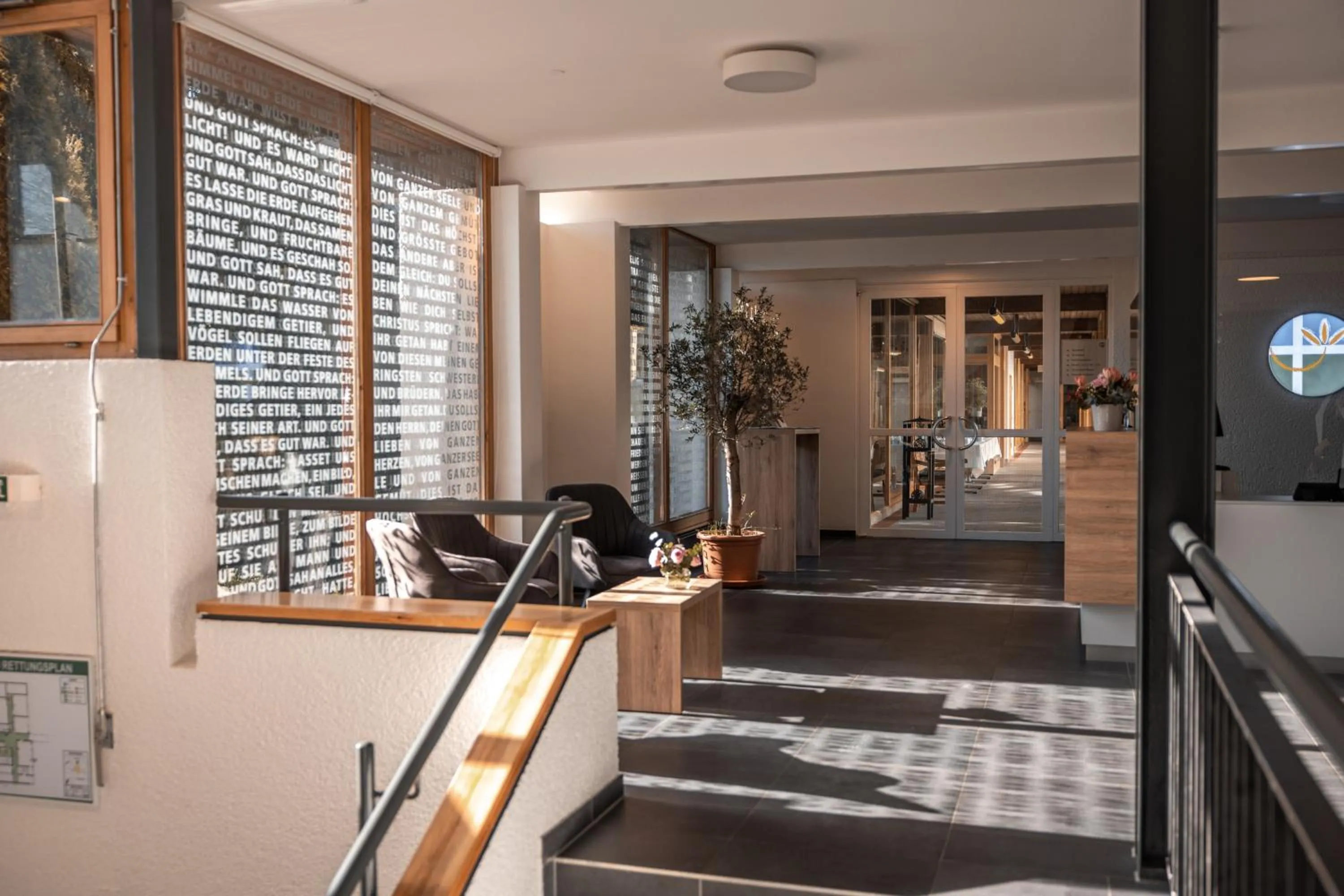 Lobby or reception in Hotel am Schlossberg