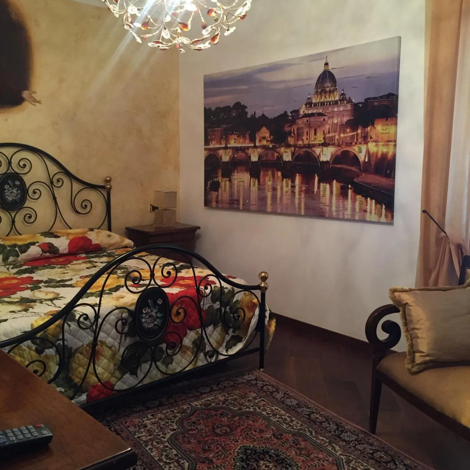 Bed in Villa Fontana Saia