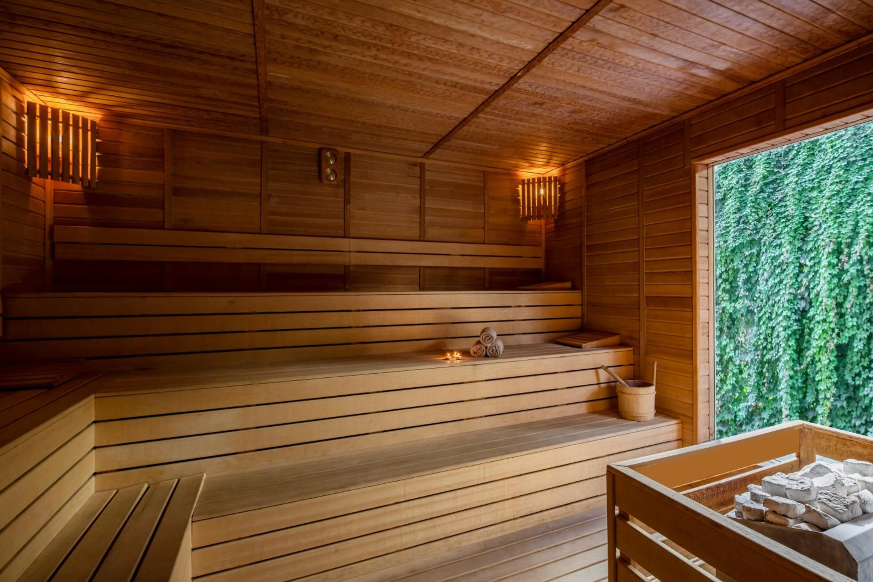 Sauna in Papillon Ayscha Resort & Spa