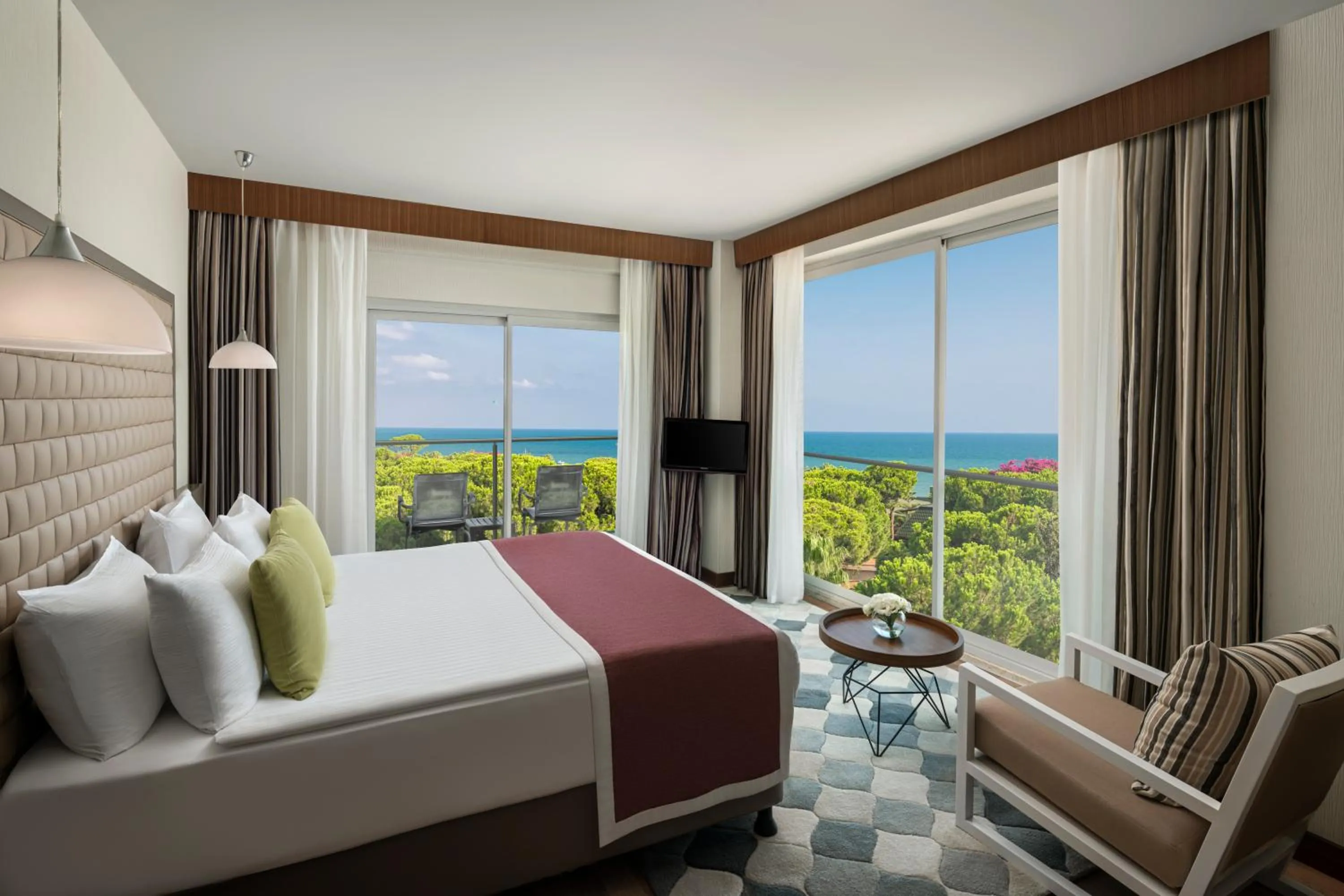 View (from property/room), Bed in Papillon Ayscha Resort & Spa