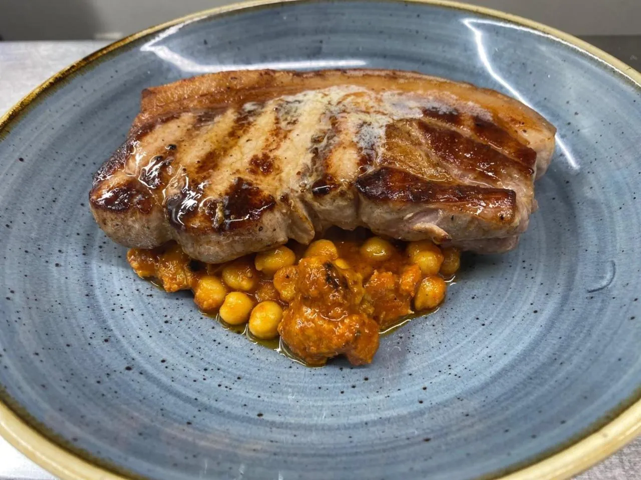 Food close-up in The Gordon Arms Restaurant with Rooms