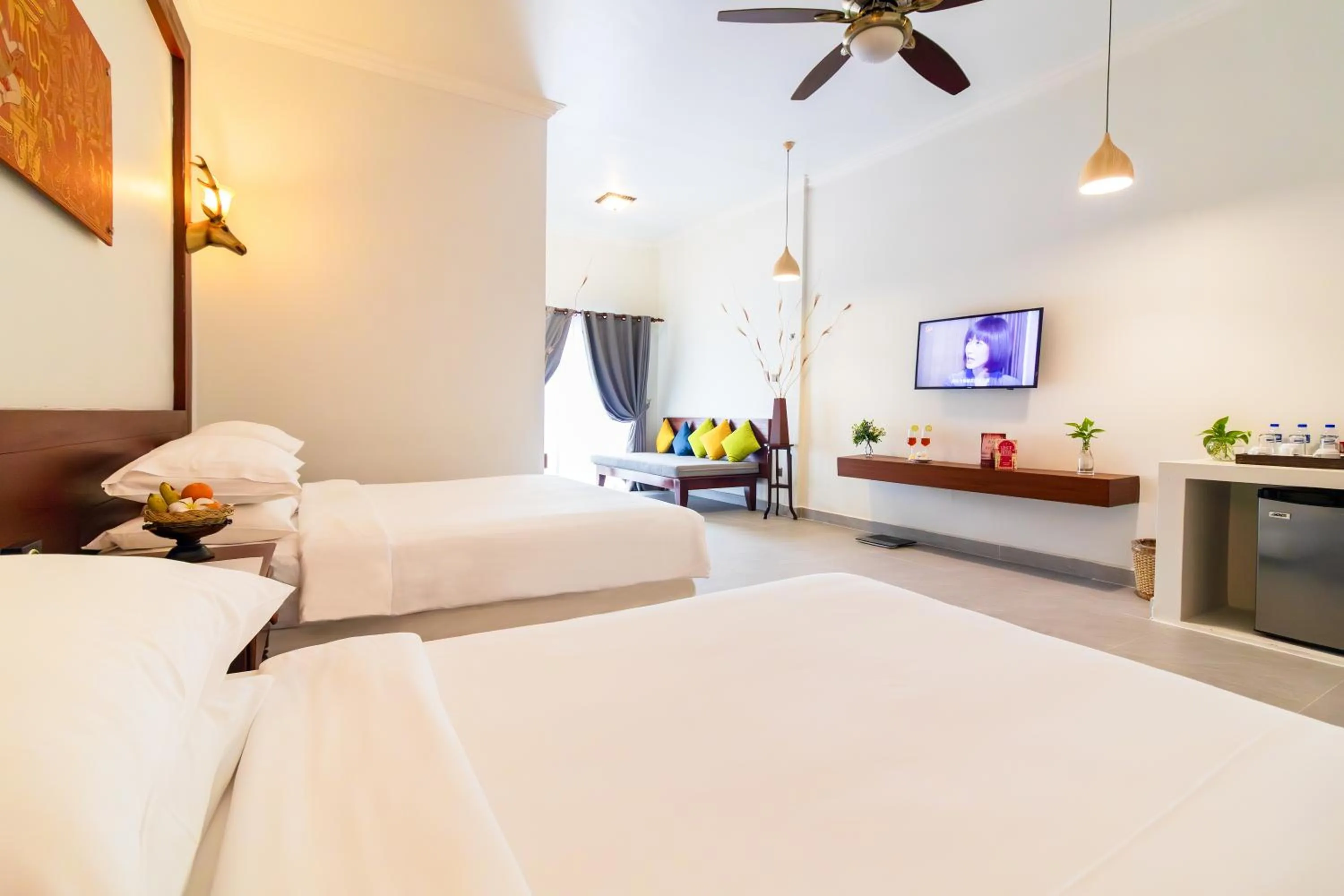 Bed in Sala Siem Reap Hotel