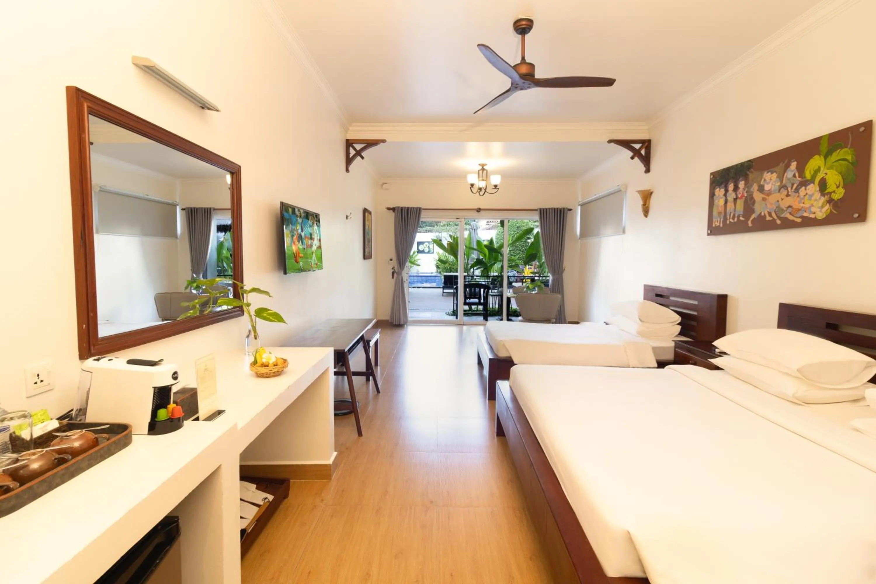 Bedroom, Bed in Sala Siem Reap Hotel